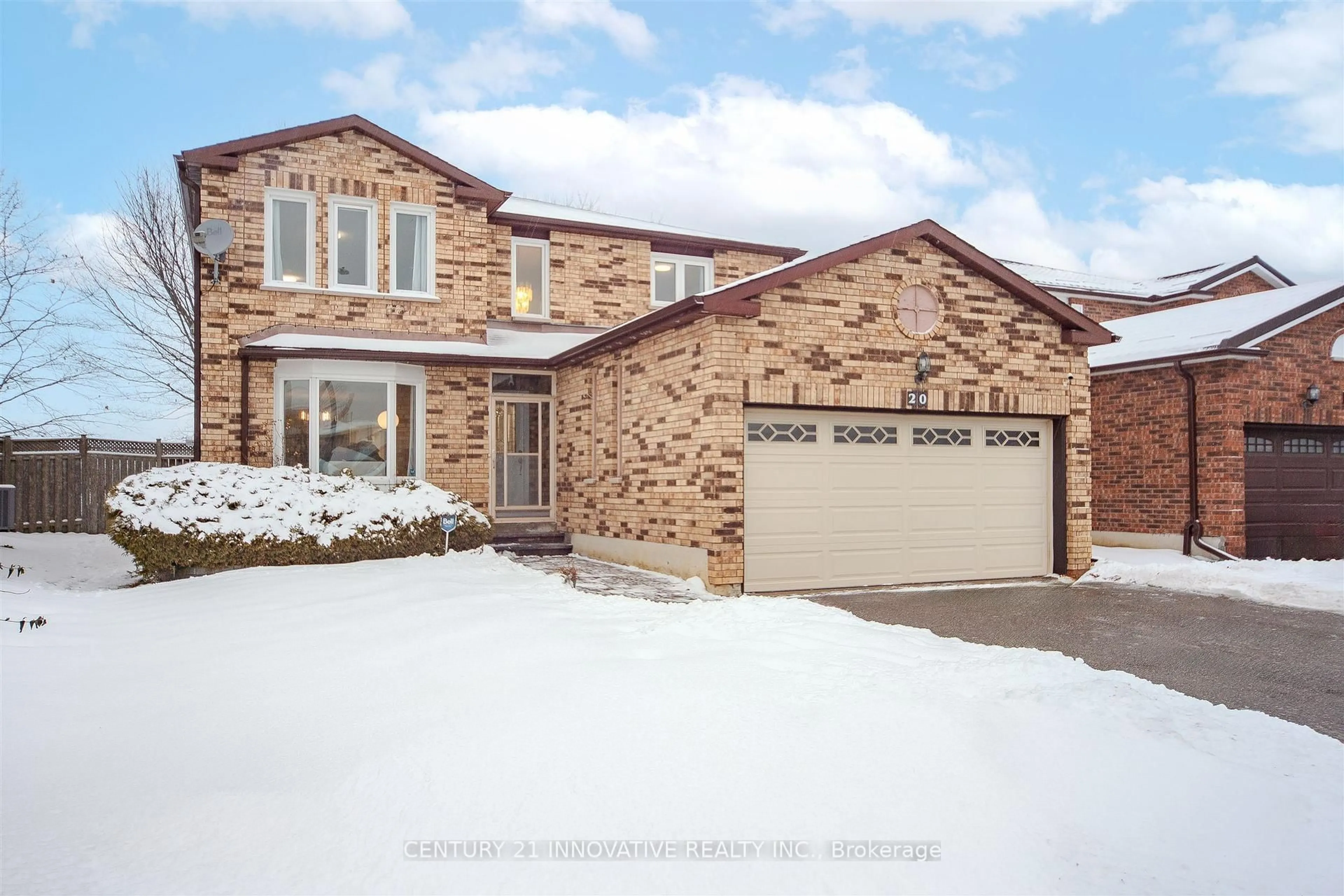 Home with brick exterior material, street for 20 Muirbank Blvd, Toronto Ontario M1C 4T6