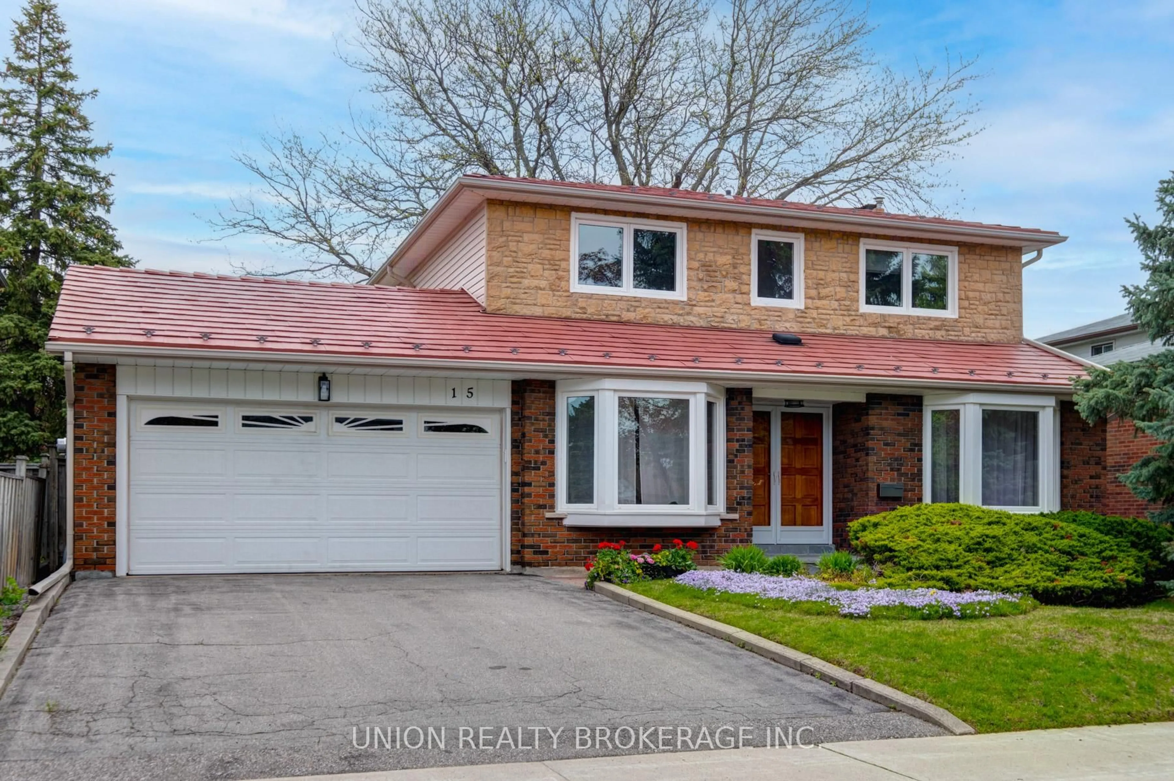 Home with brick exterior material, street for 15 Charterhouse Rd, Toronto Ontario M1S 2T4