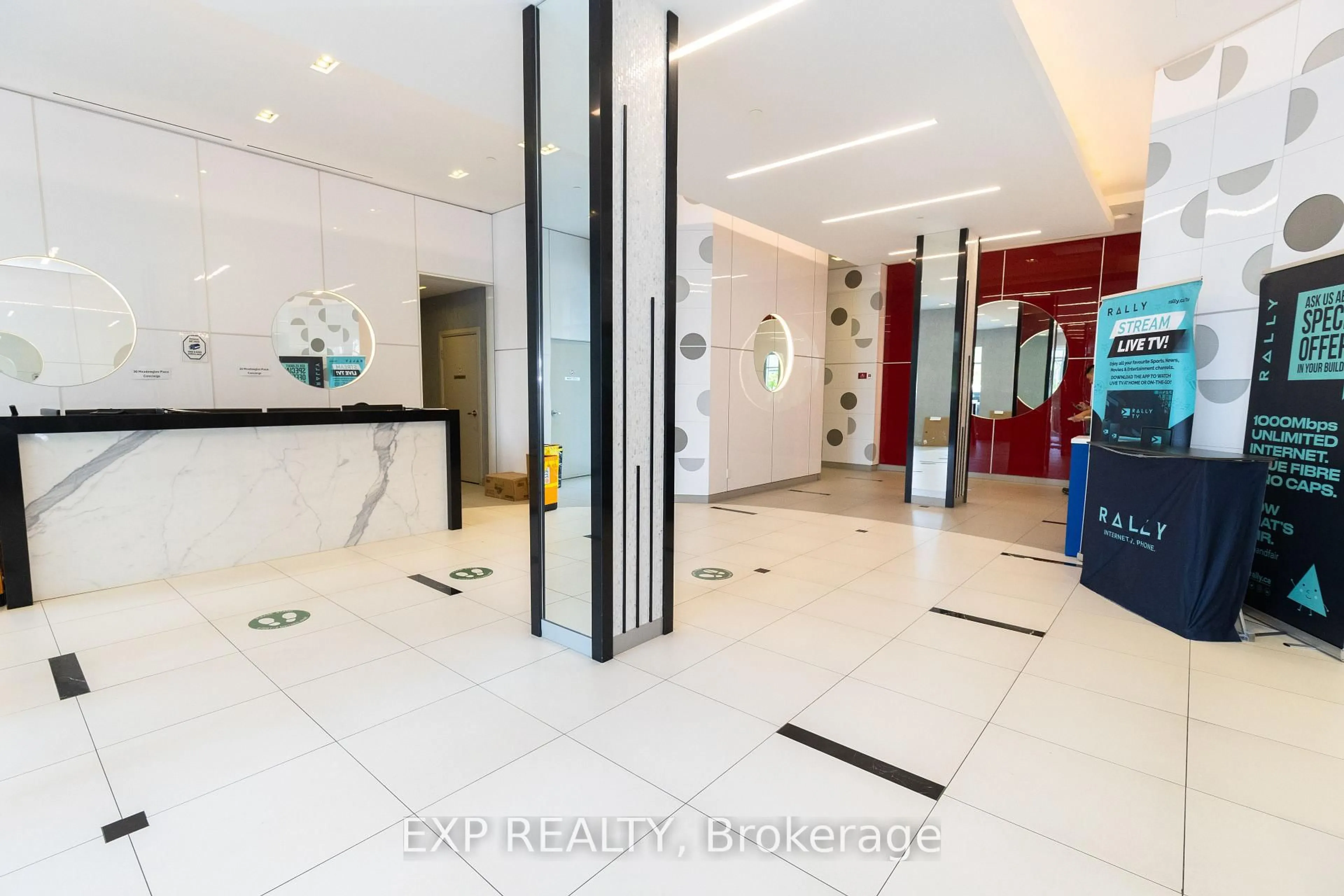 Lobby for 30 Meadowglen Pl #707, Toronto Ontario M1G 0A6