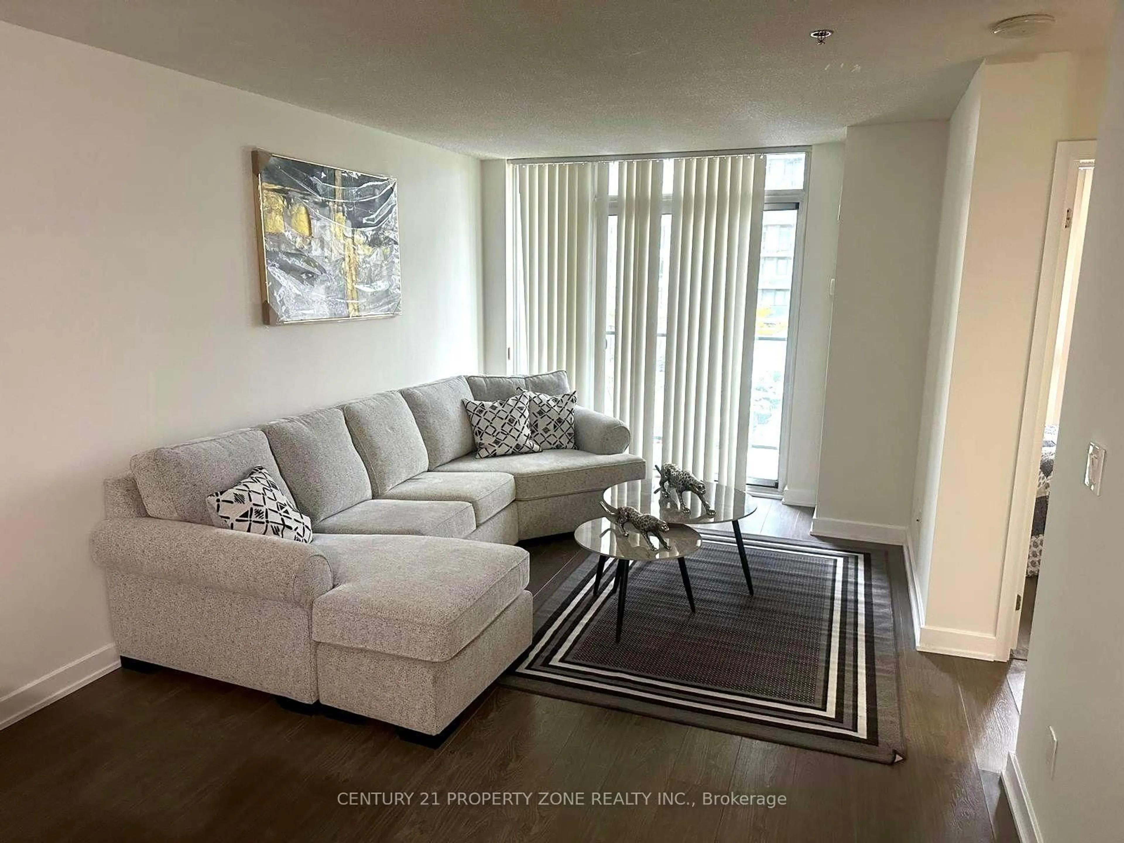 Living room with furniture, unknown for 185 Bonis Ave #303, Toronto Ontario M1T 0A4