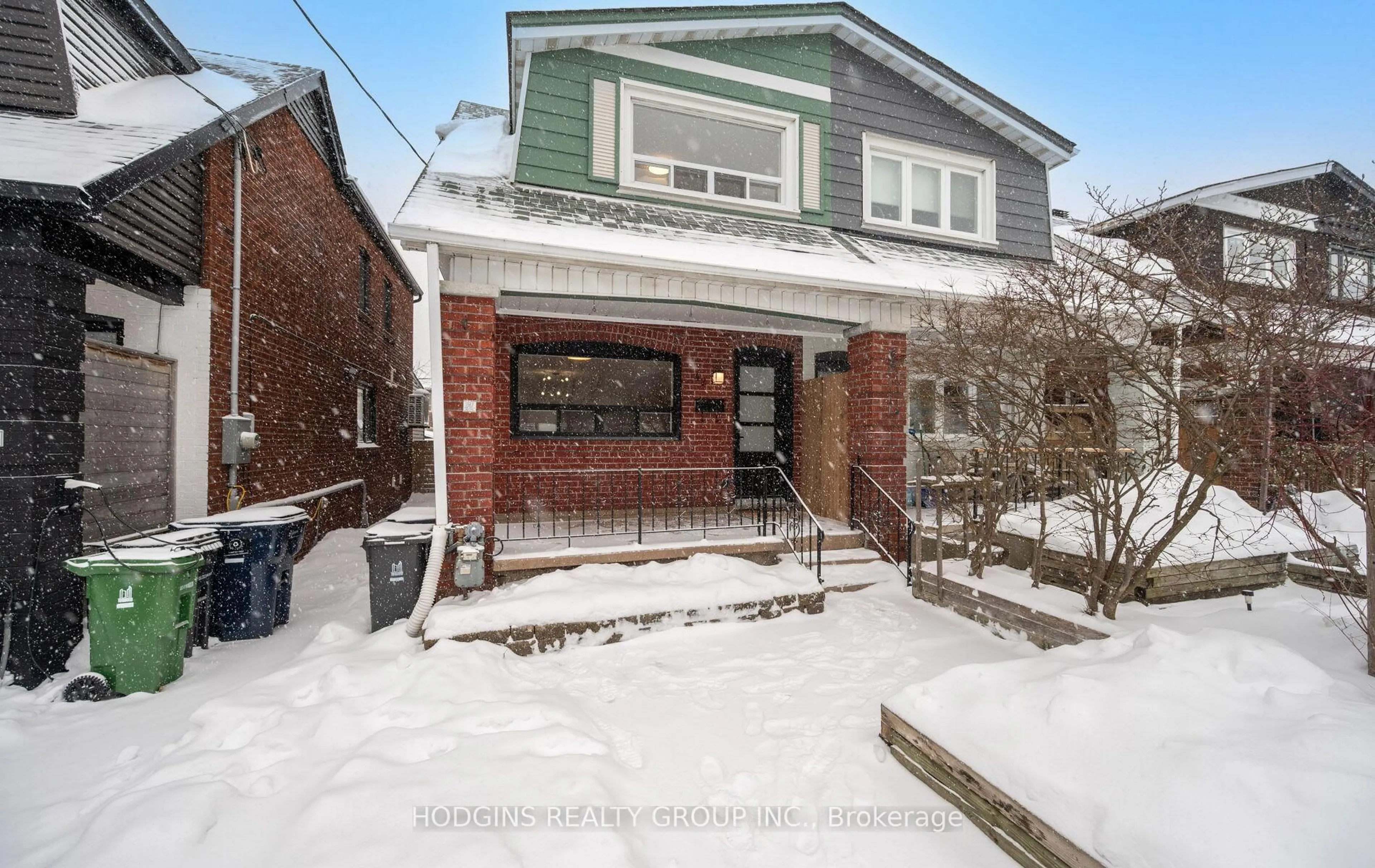 Home with brick exterior material, street for 42 Durant Ave, Toronto Ontario M4J 4V9
