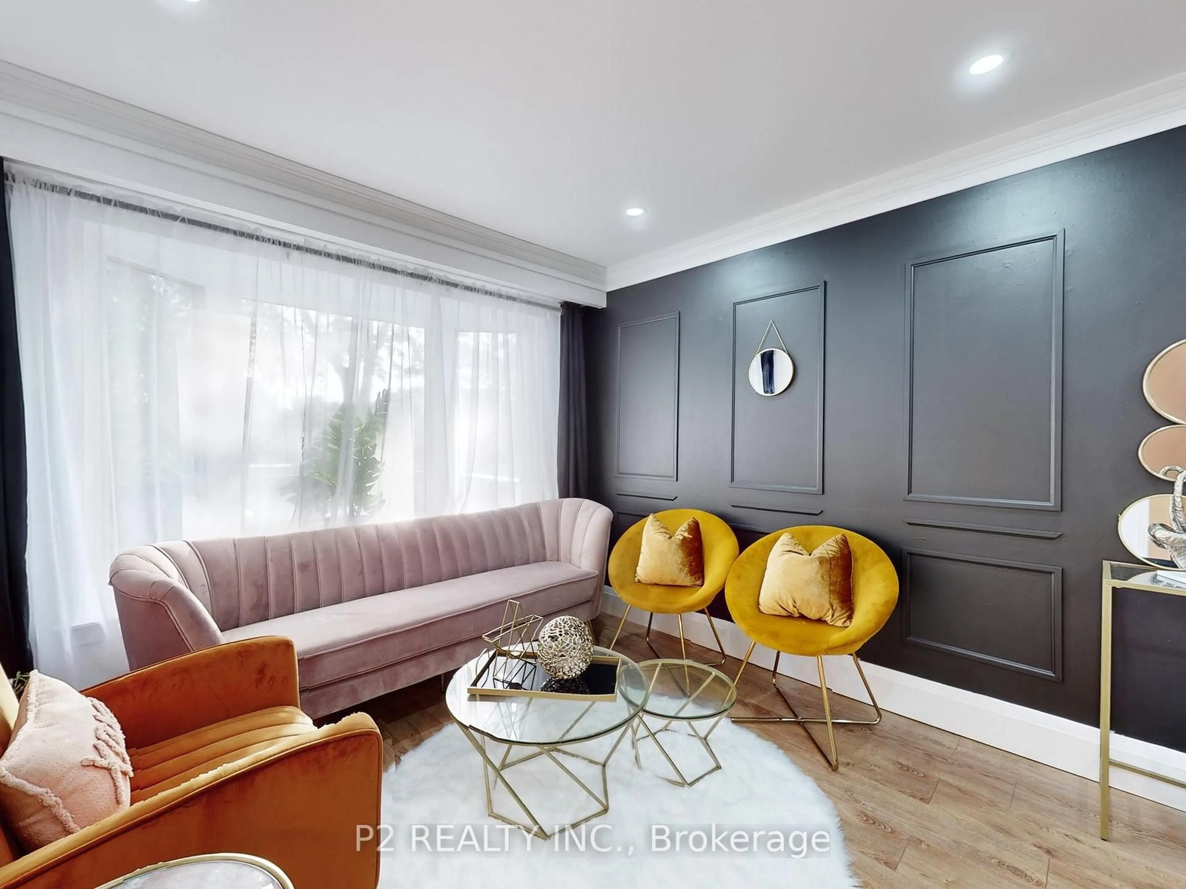 Living room with furniture, unknown for 411 Rosedale Dr, Whitby Ontario L1N 1Z5