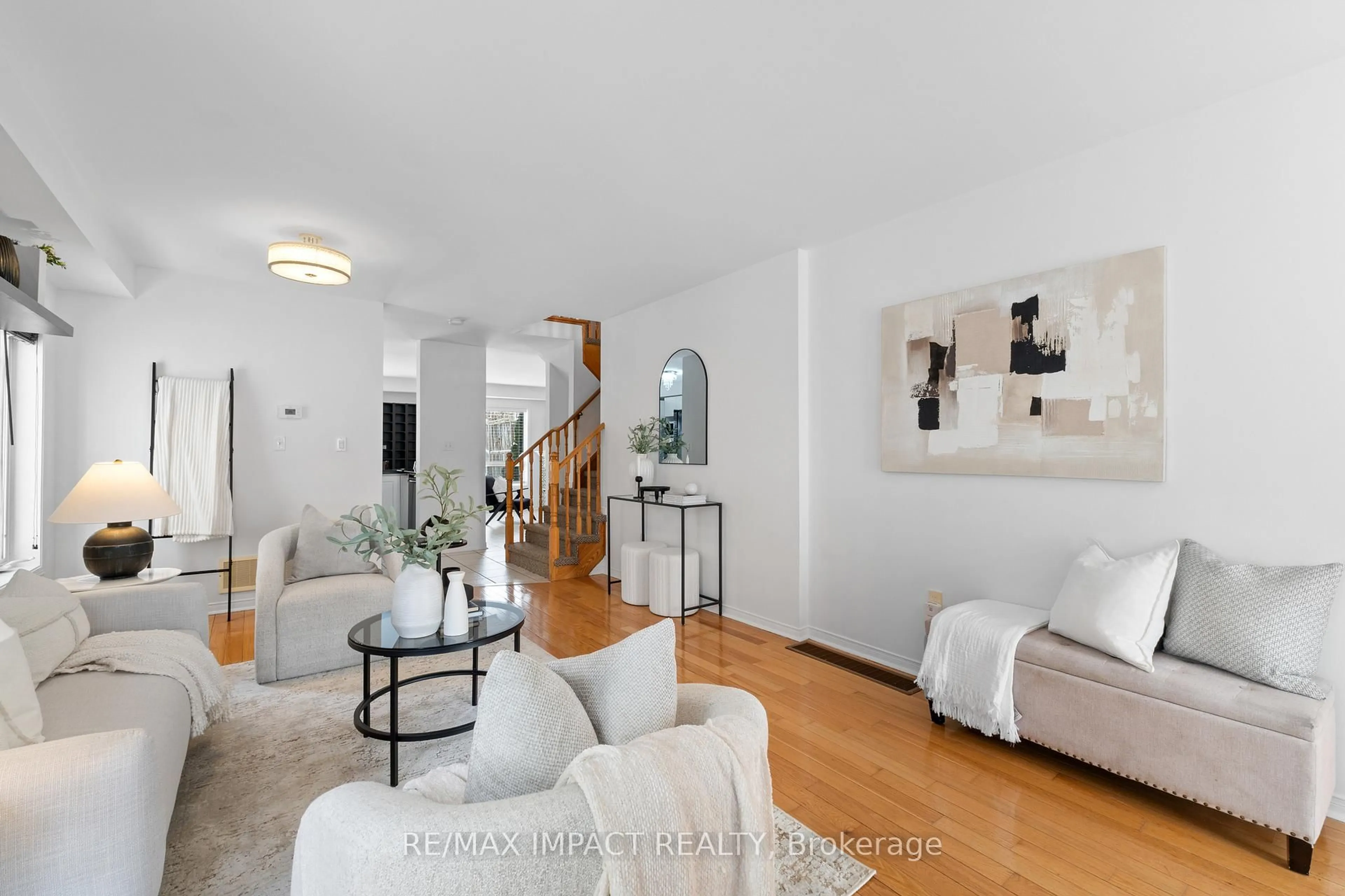 Living room with furniture, unknown for 549 Brasswinds Tr, Oshawa Ontario L1K 2Y9