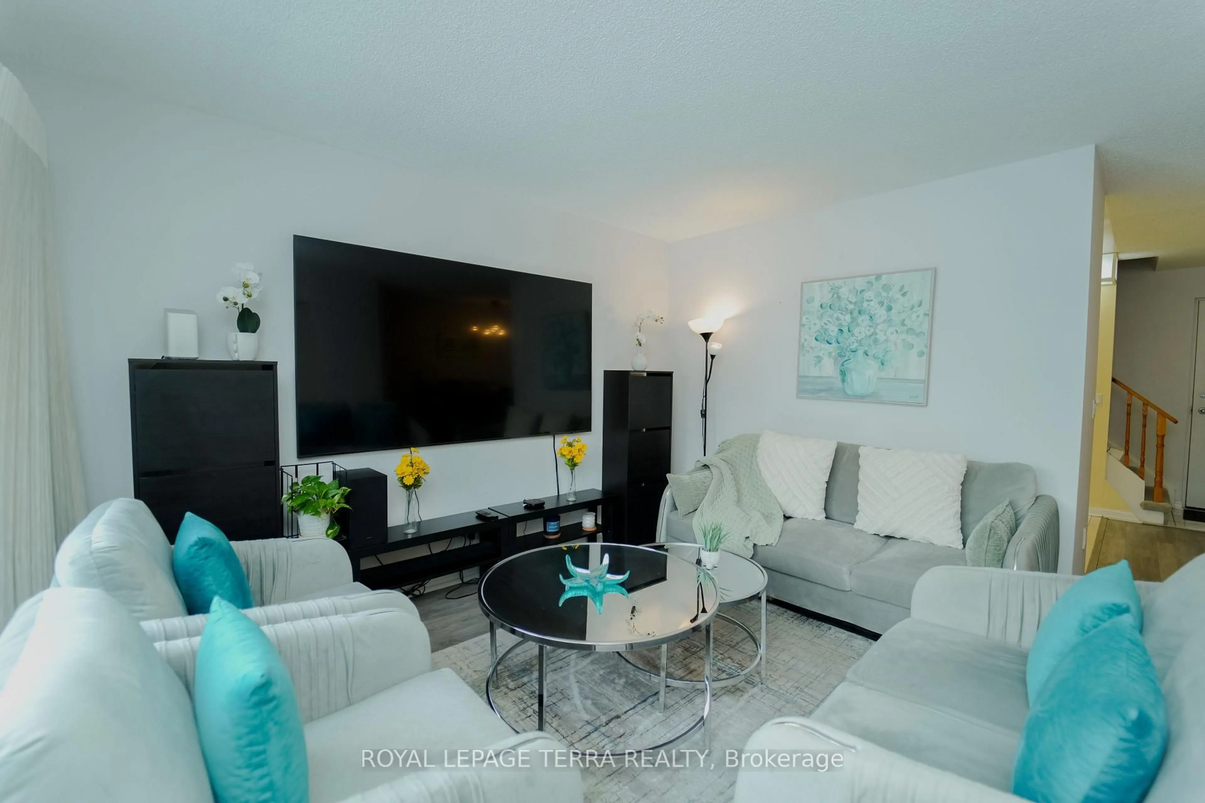 Living room with furniture, unknown for 1400 The Esplanade #702, Pickering Ontario L1V 6V2