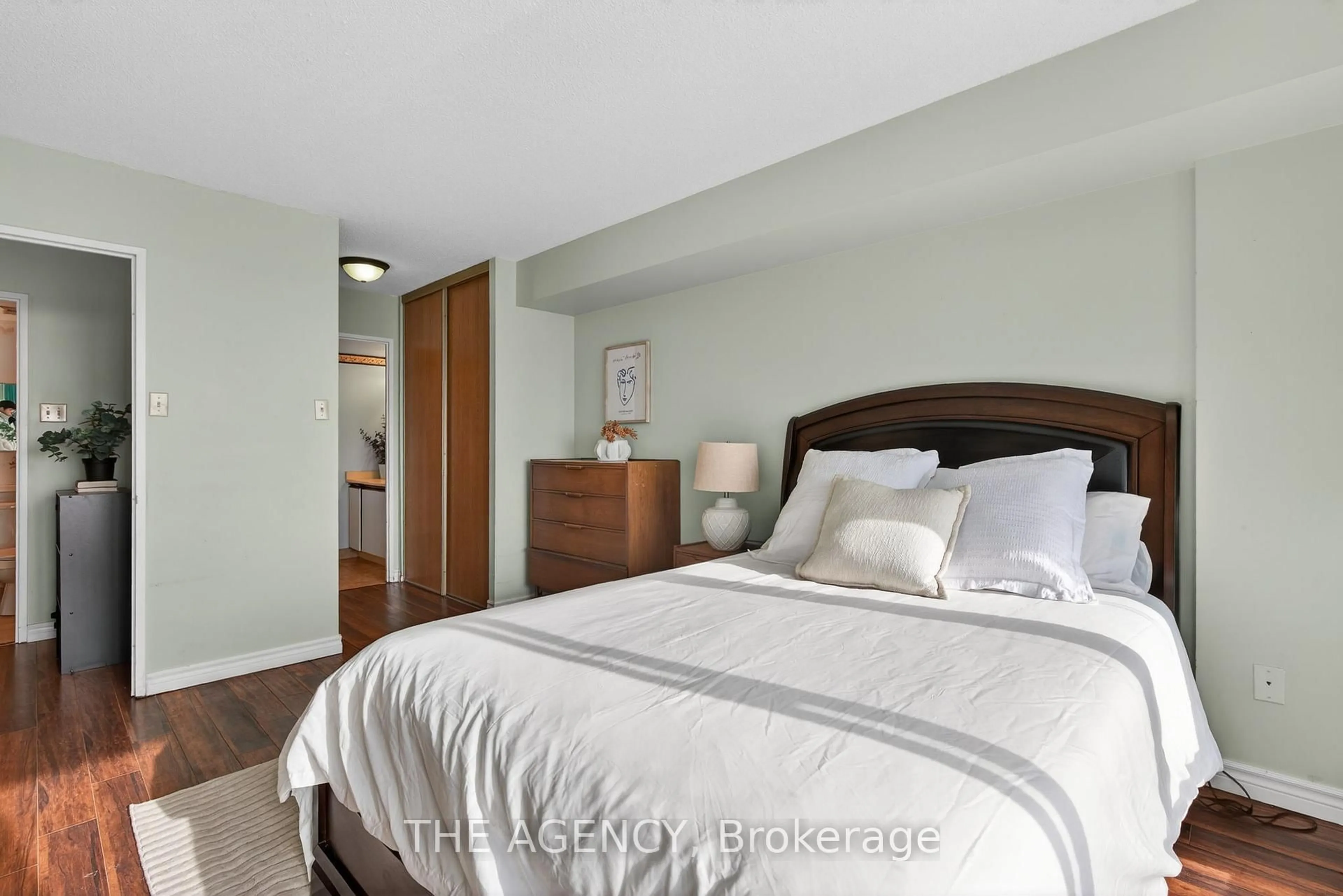 Bedroom with bed, unknown for 330 Alton Towers Circ #1508, Toronto Ontario M1V 5H3