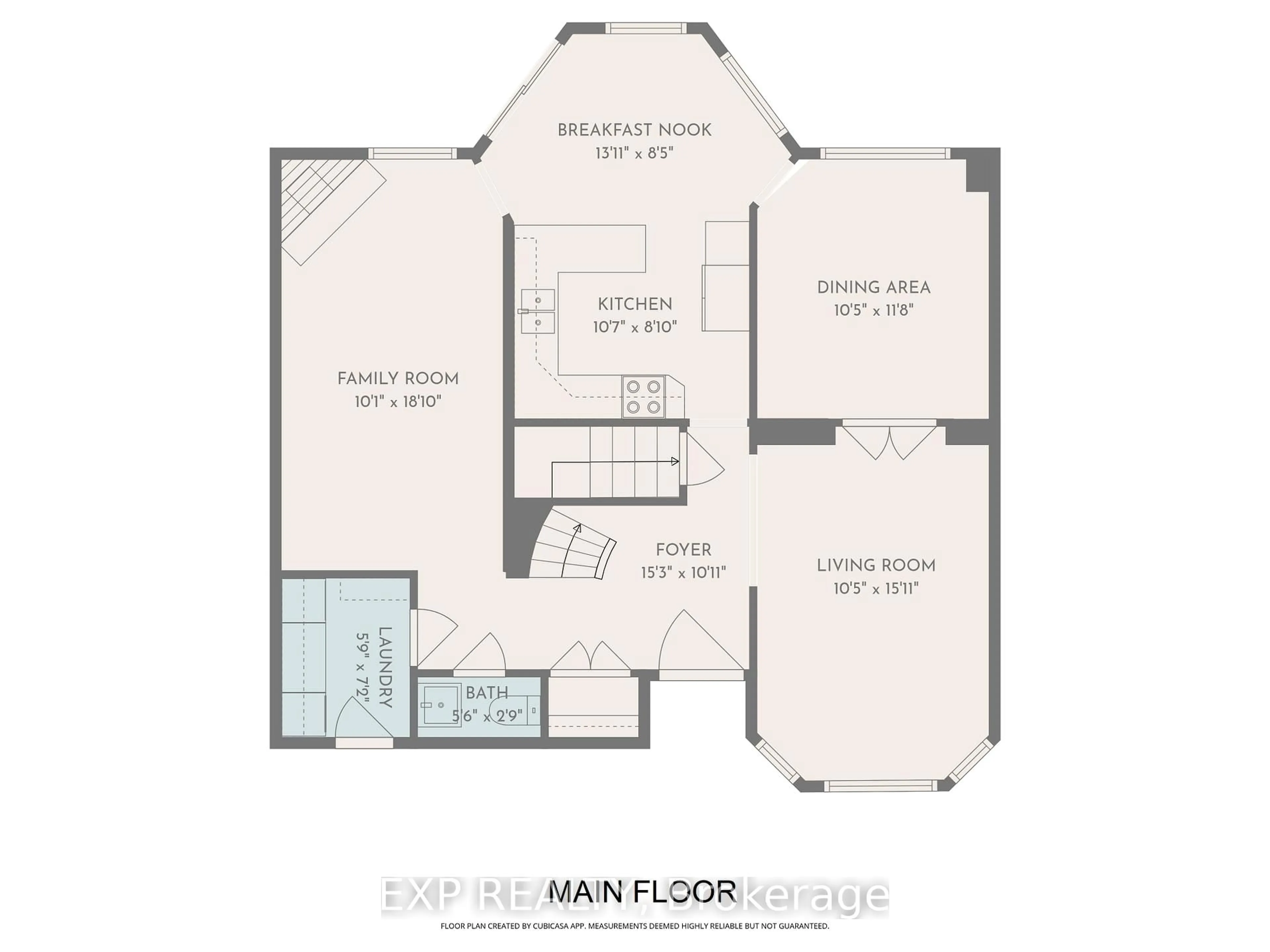 Floor plan for 2320 Meriadoc Dr, Pickering Ontario L1X 2E3