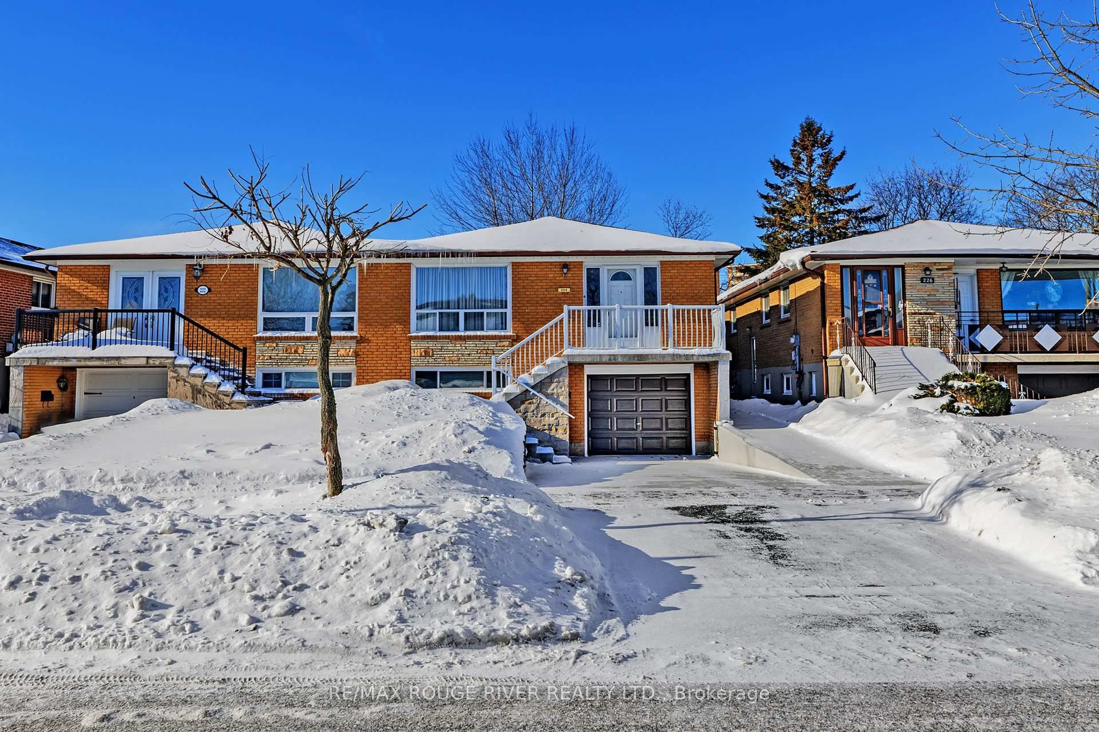 Home with brick exterior material, street for 224 Fairglen Ave, Toronto Ontario M1W 1B1