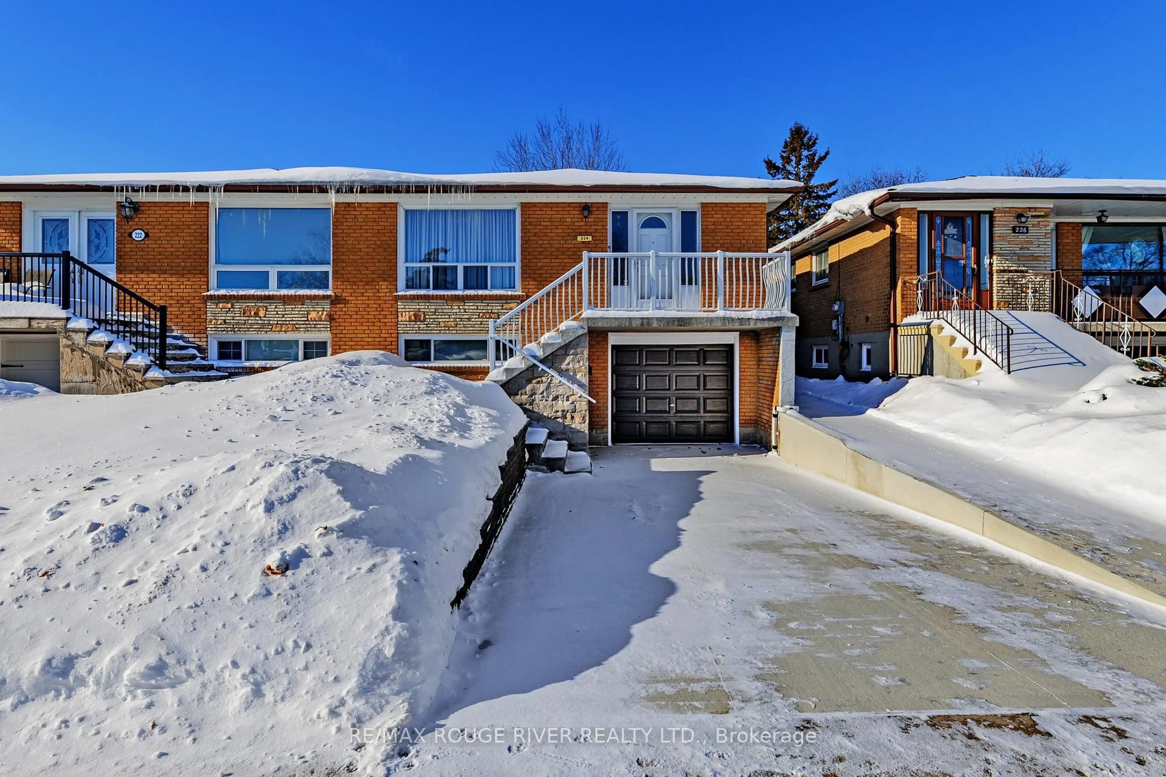 Home with brick exterior material, street for 224 Fairglen Ave, Toronto Ontario M1W 1B1