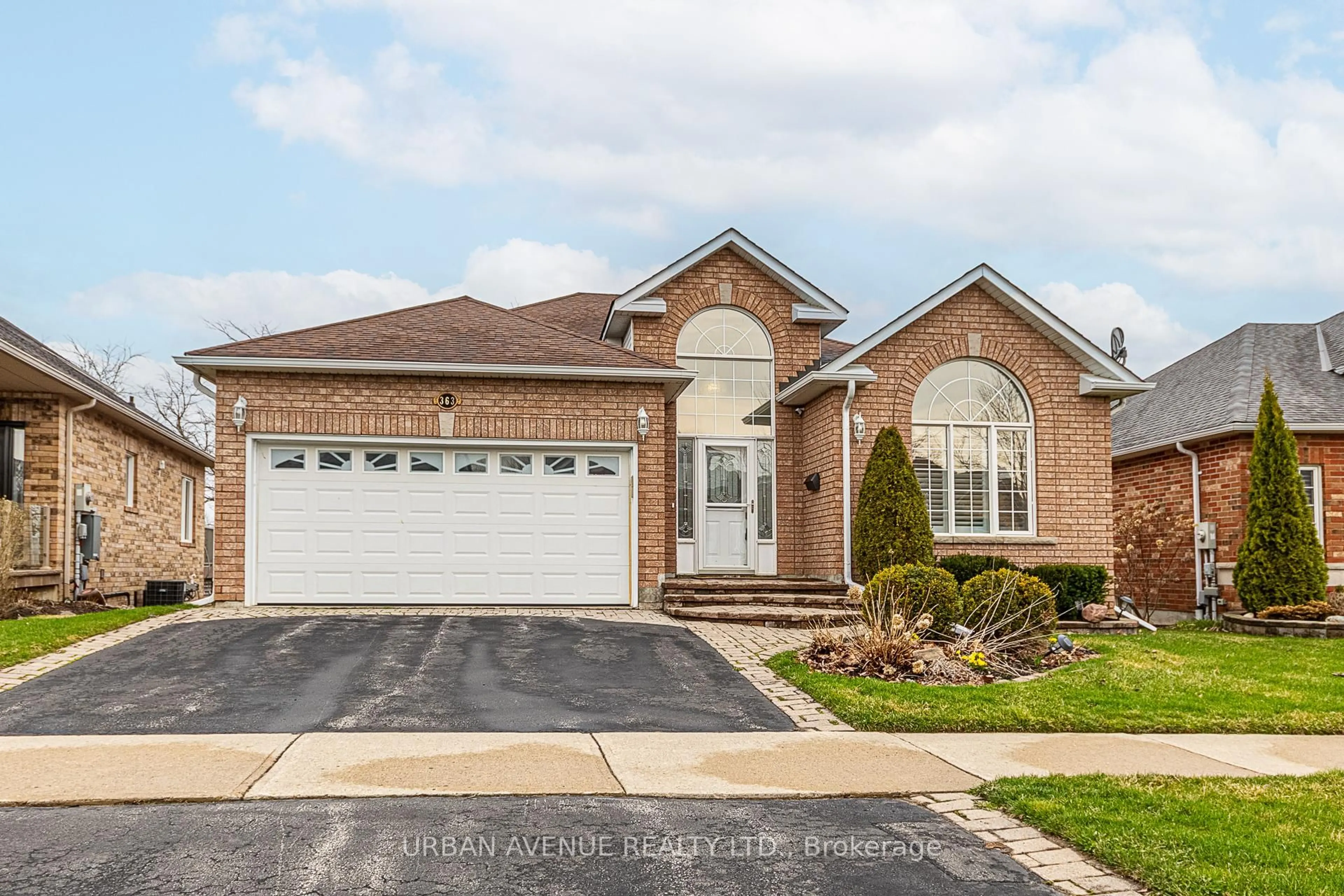 Home with brick exterior material, street for 363 Waterbury Cres, Scugog Ontario L9L 1T2