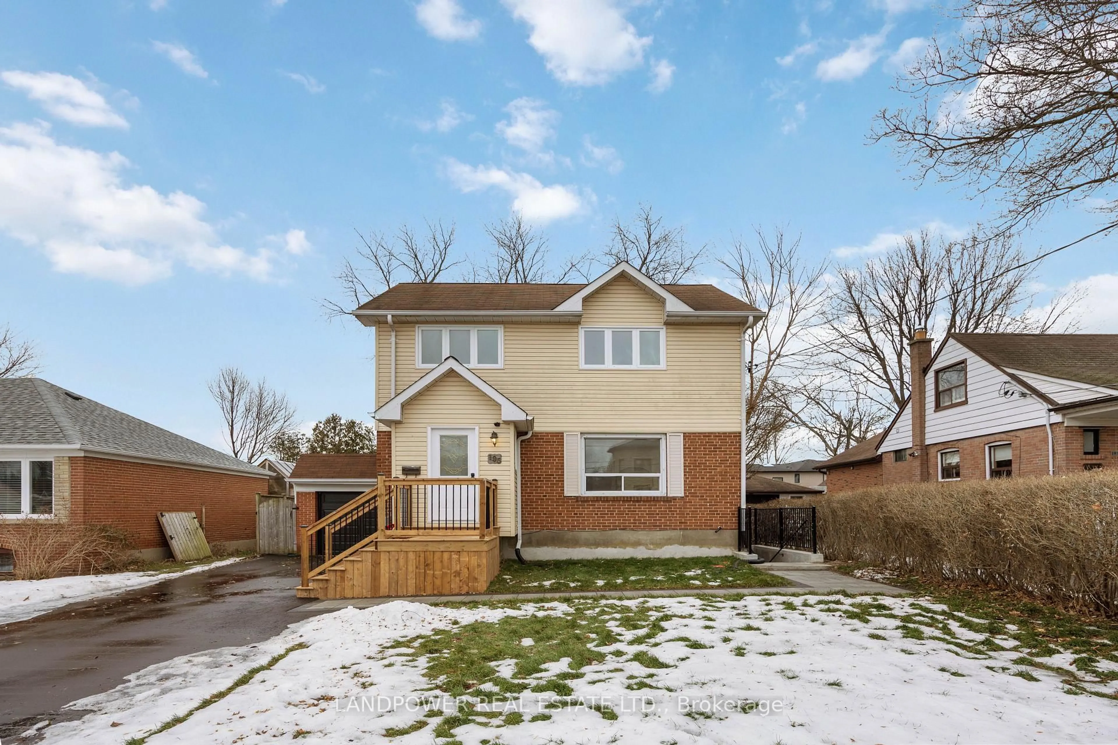 Home with brick exterior material, street for 195 Phyllis Ave, Toronto Ontario M1M 1Y9