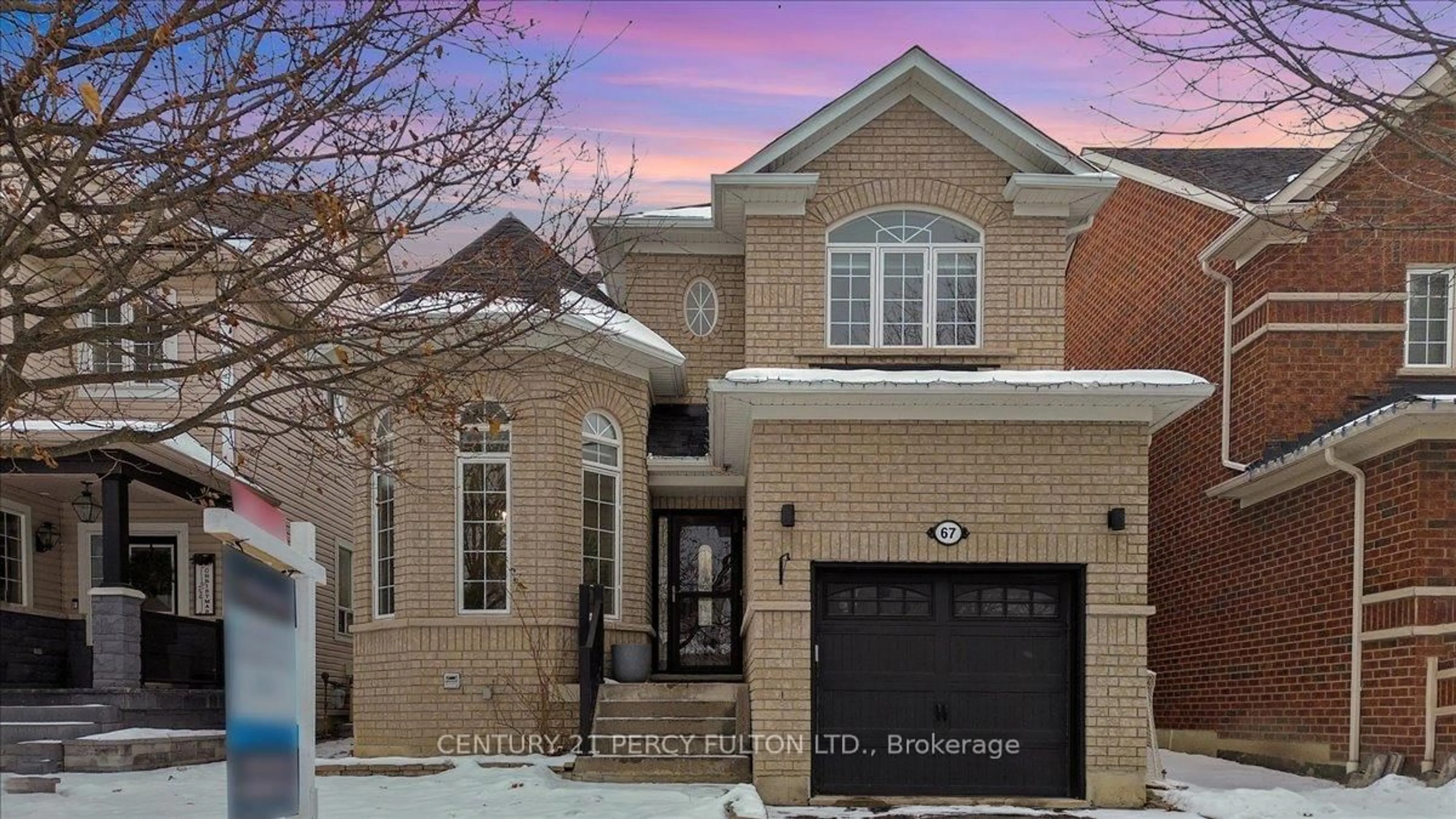 Home with brick exterior material, street for 67 Kenilworth Cres, Whitby Ontario L1M 2M7