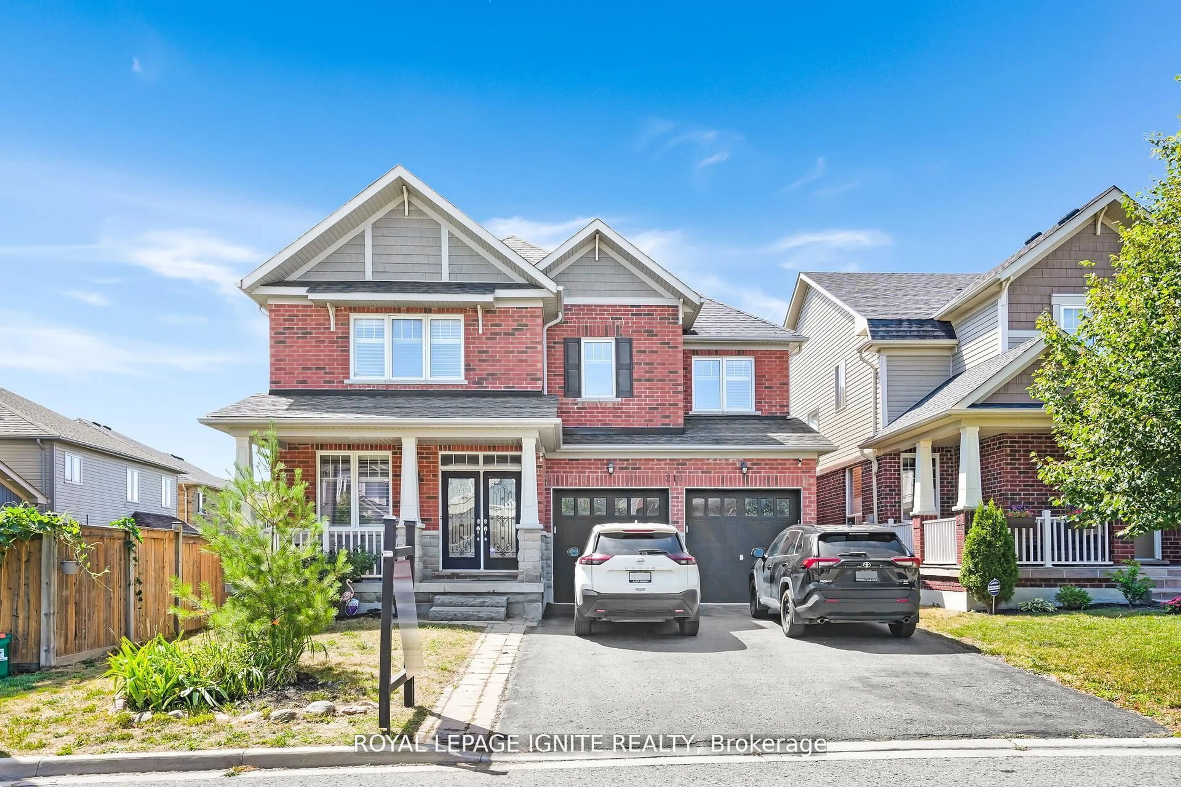 Home with brick exterior material, street for 210 Blackwell Cres, Oshawa Ontario L1L 0C9