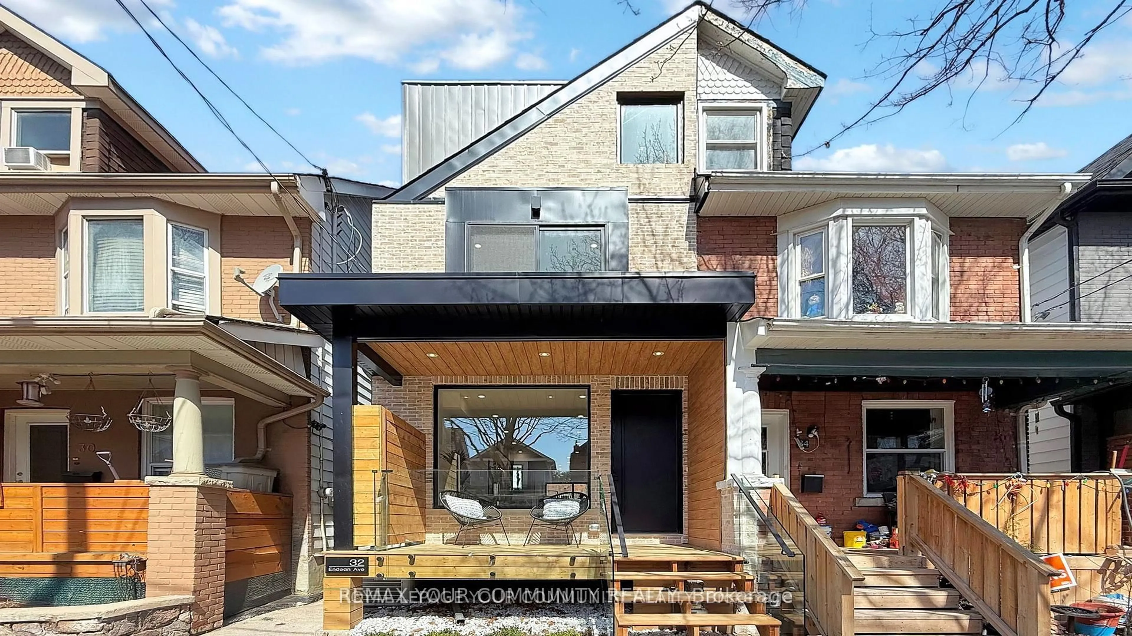 Home with brick exterior material, street for 32 Endean Ave, Toronto Ontario M4M 1W6