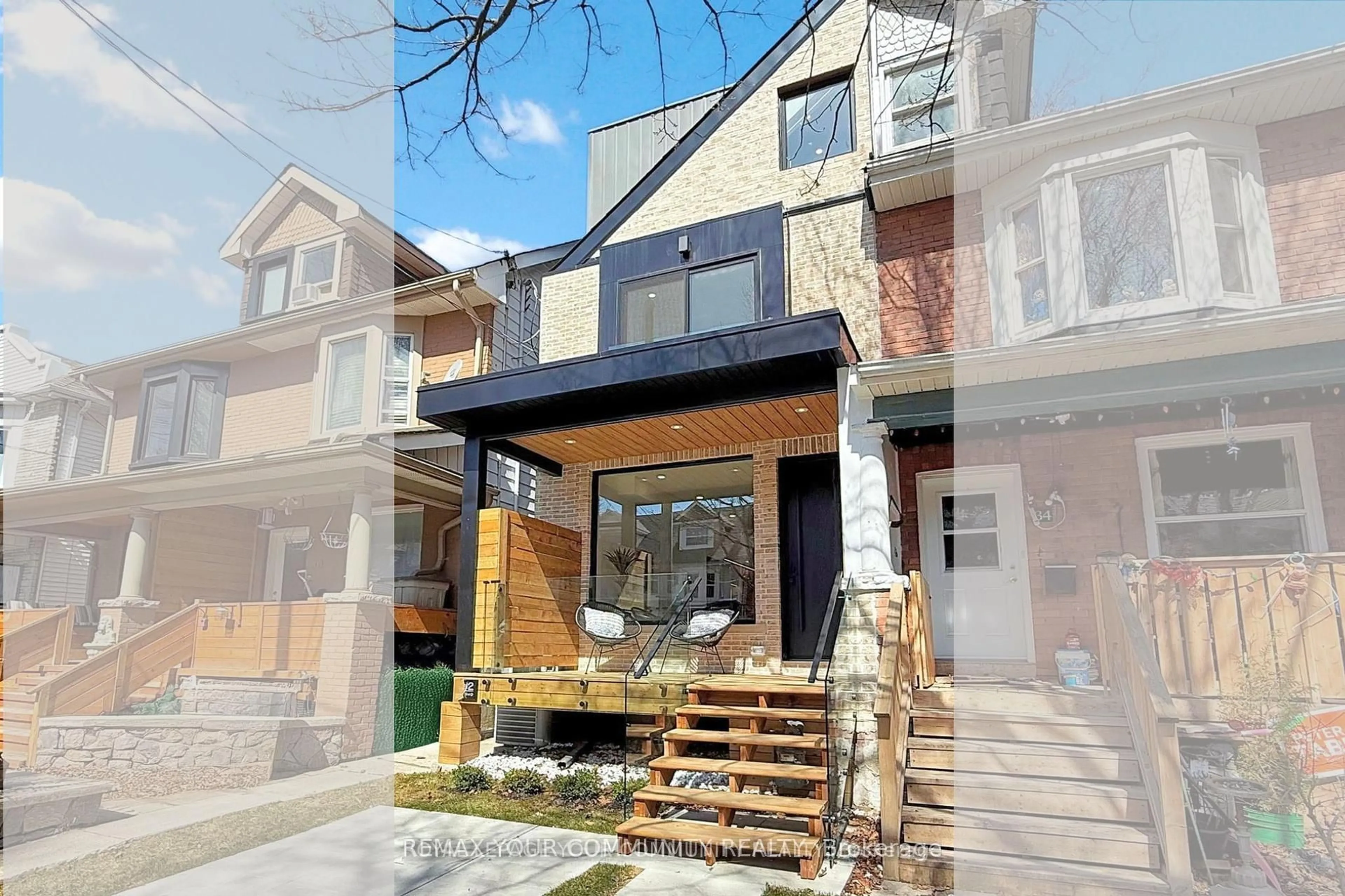Home with brick exterior material, street for 32 Endean Ave, Toronto Ontario M4M 1W6
