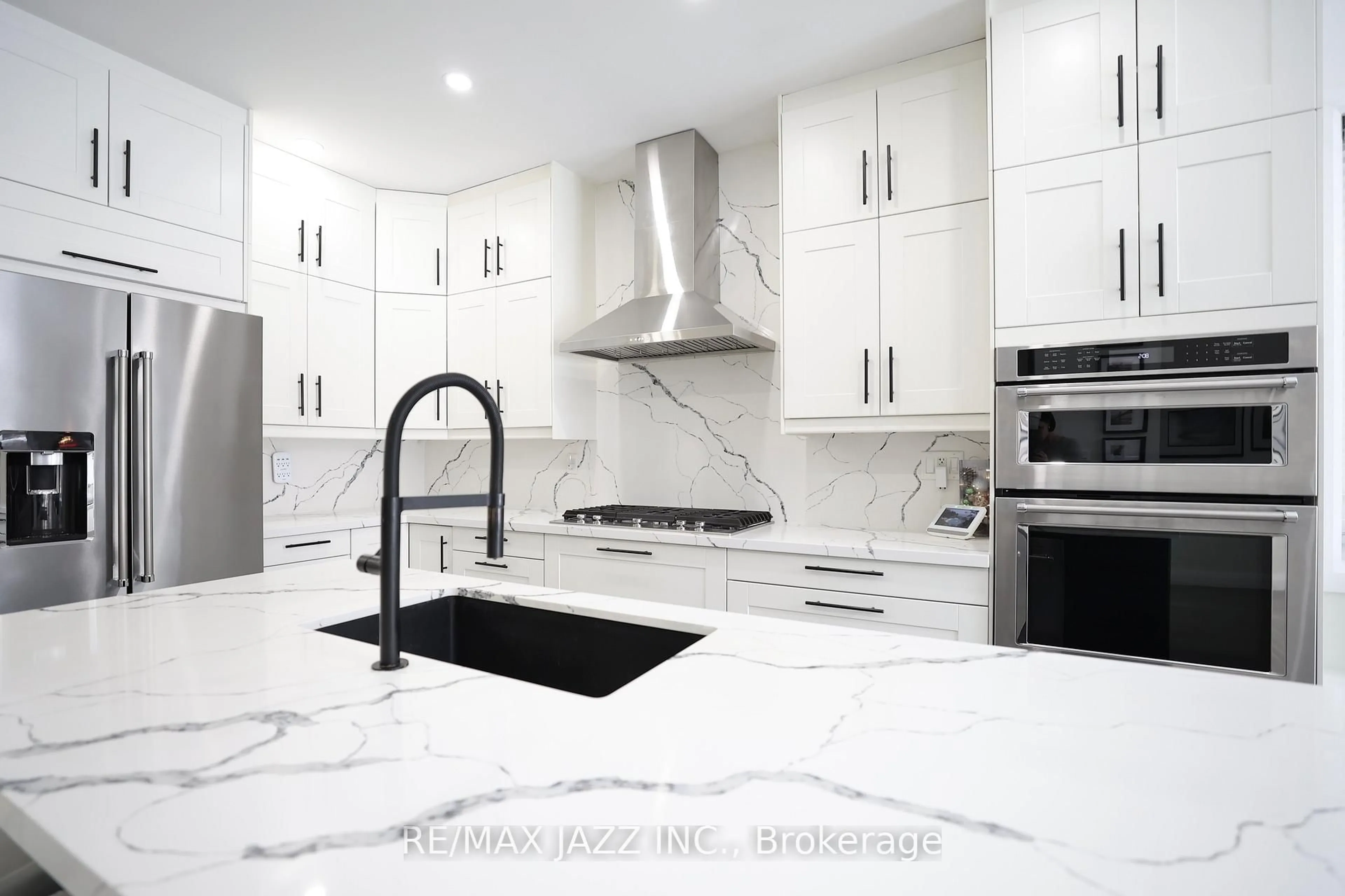 Contemporary kitchen, ceramic/tile floor for 1334 Harlstone Cres, Oshawa Ontario L1K 0N5