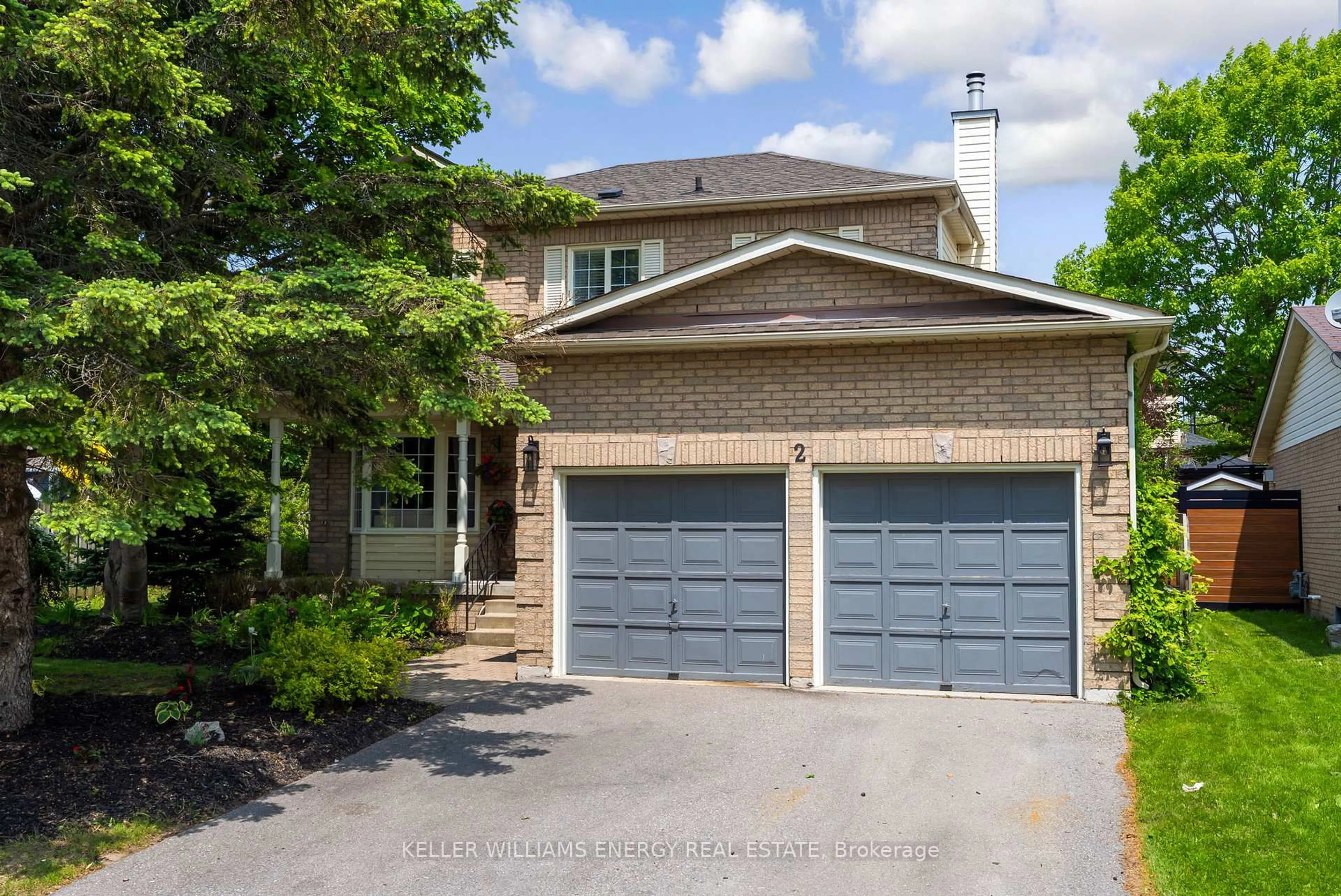 Home with brick exterior material, street for 2 Resnik Dr, Clarington Ontario L1B 1K5