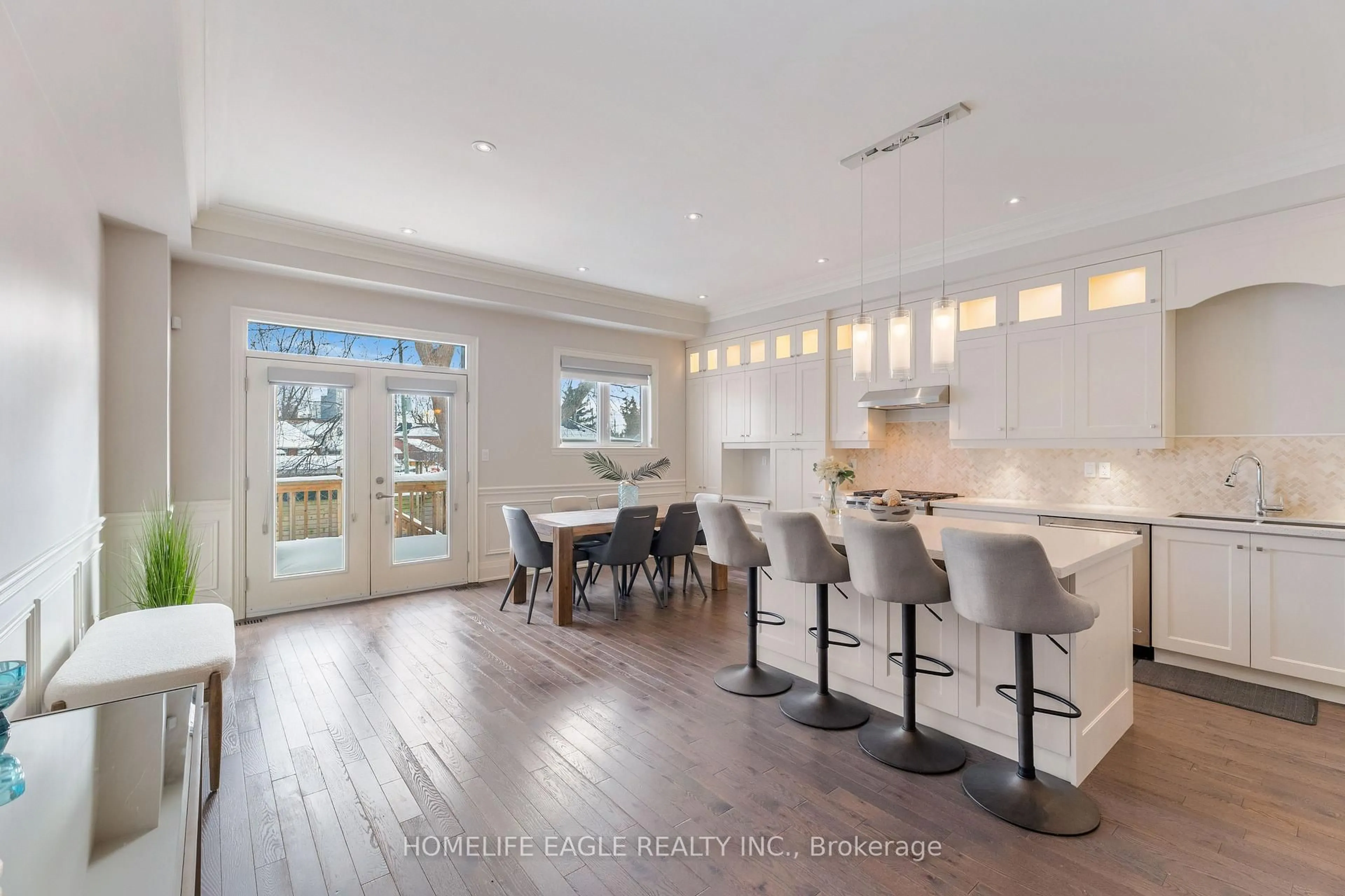 Open concept kitchen, unknown for 97B Craiglee Dr, Toronto Ontario M1N 2M8