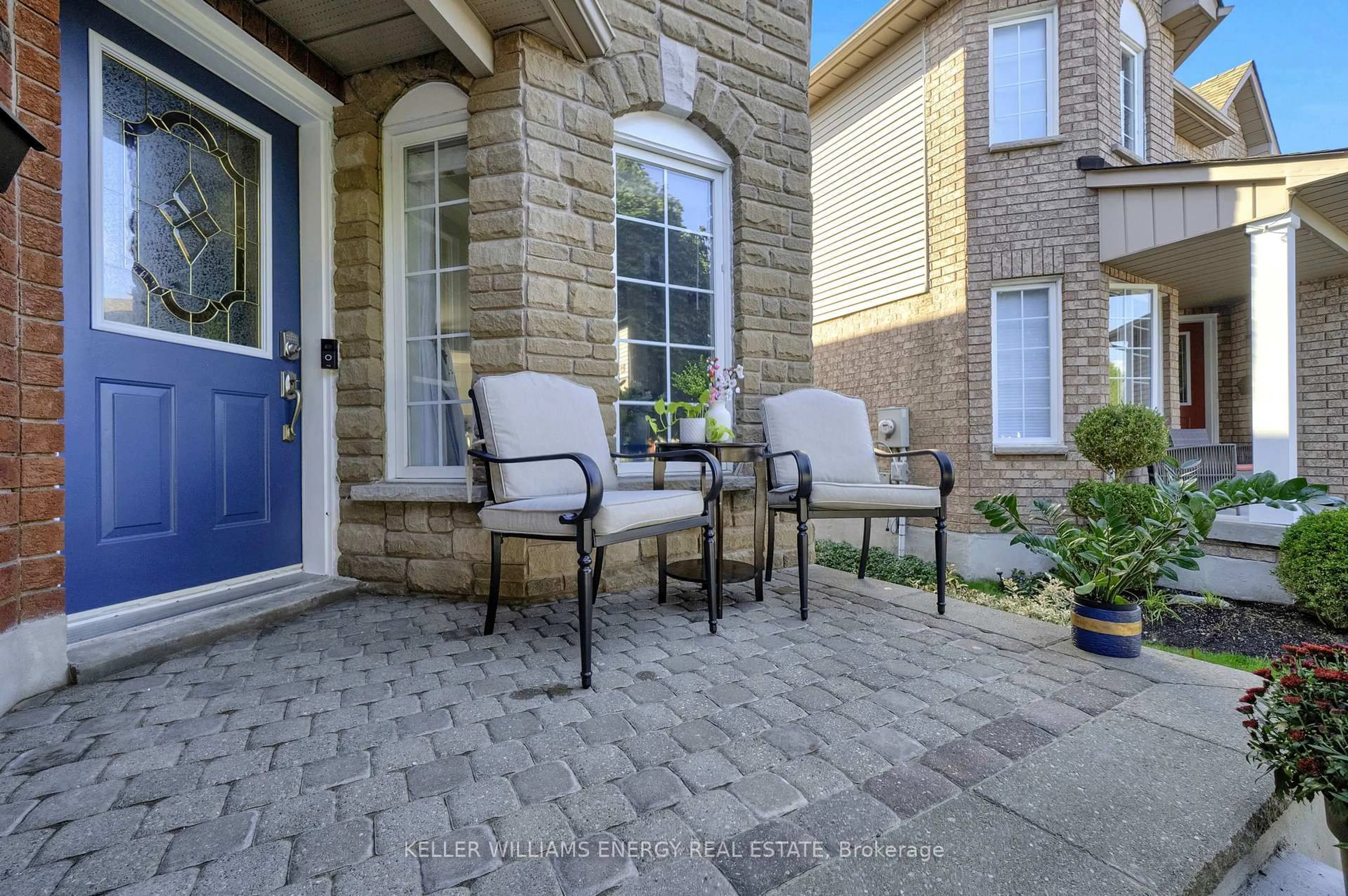 Patio, street for 128 West Side Dr, Clarington Ontario L1C 5A2