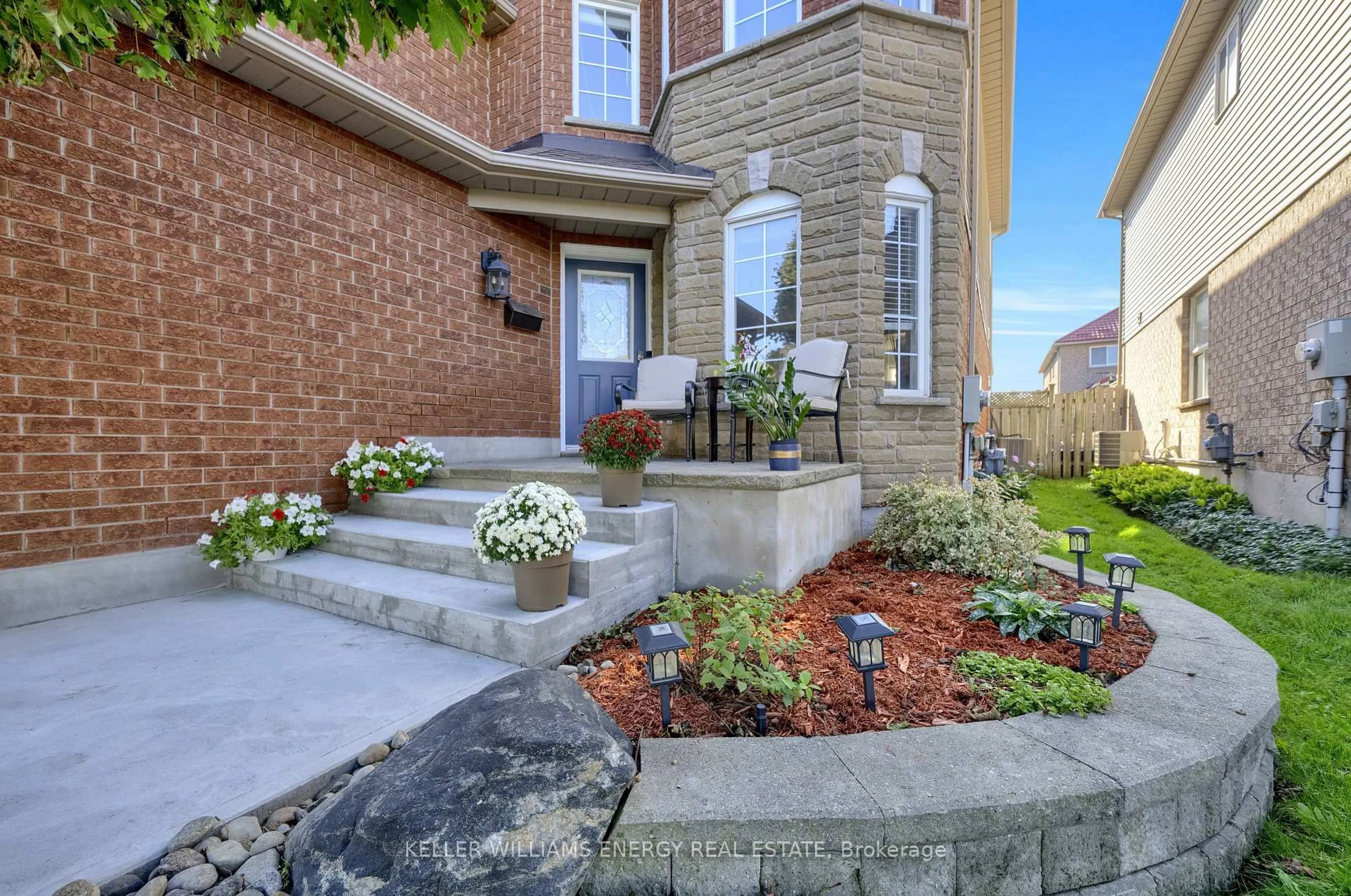 Home with brick exterior material, street for 128 West Side Dr, Clarington Ontario L1C 5A2