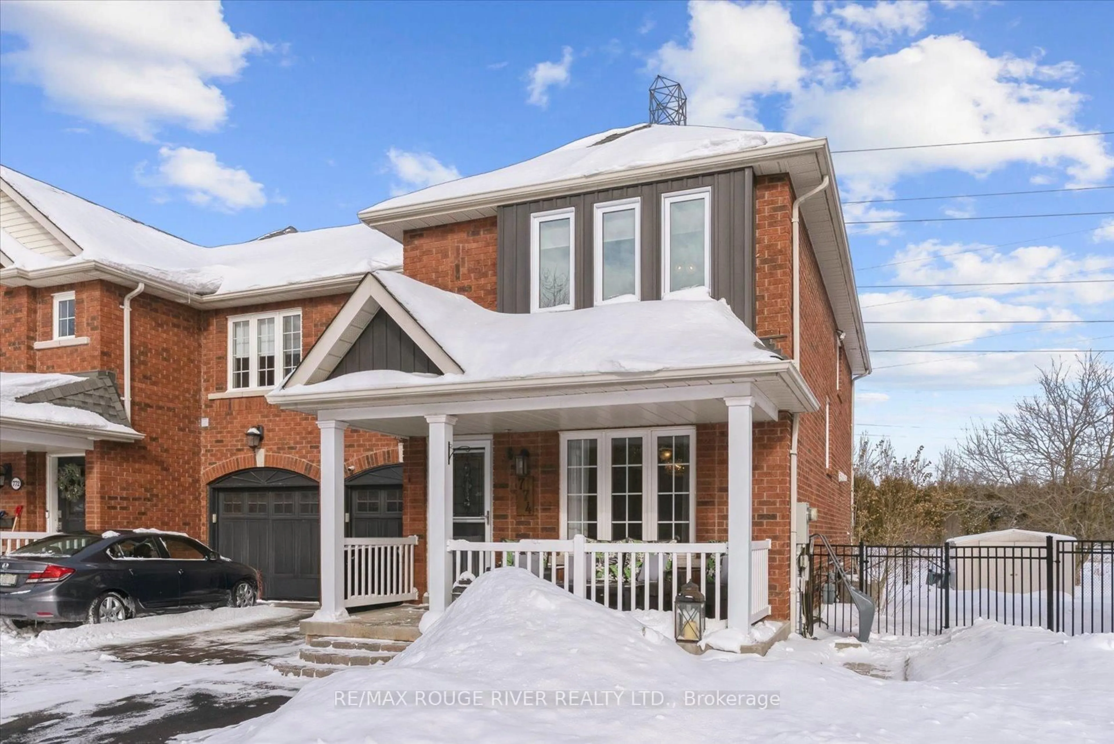 Home with brick exterior material, street for 774 Craighurst Crt, Pickering Ontario L1X 2W9