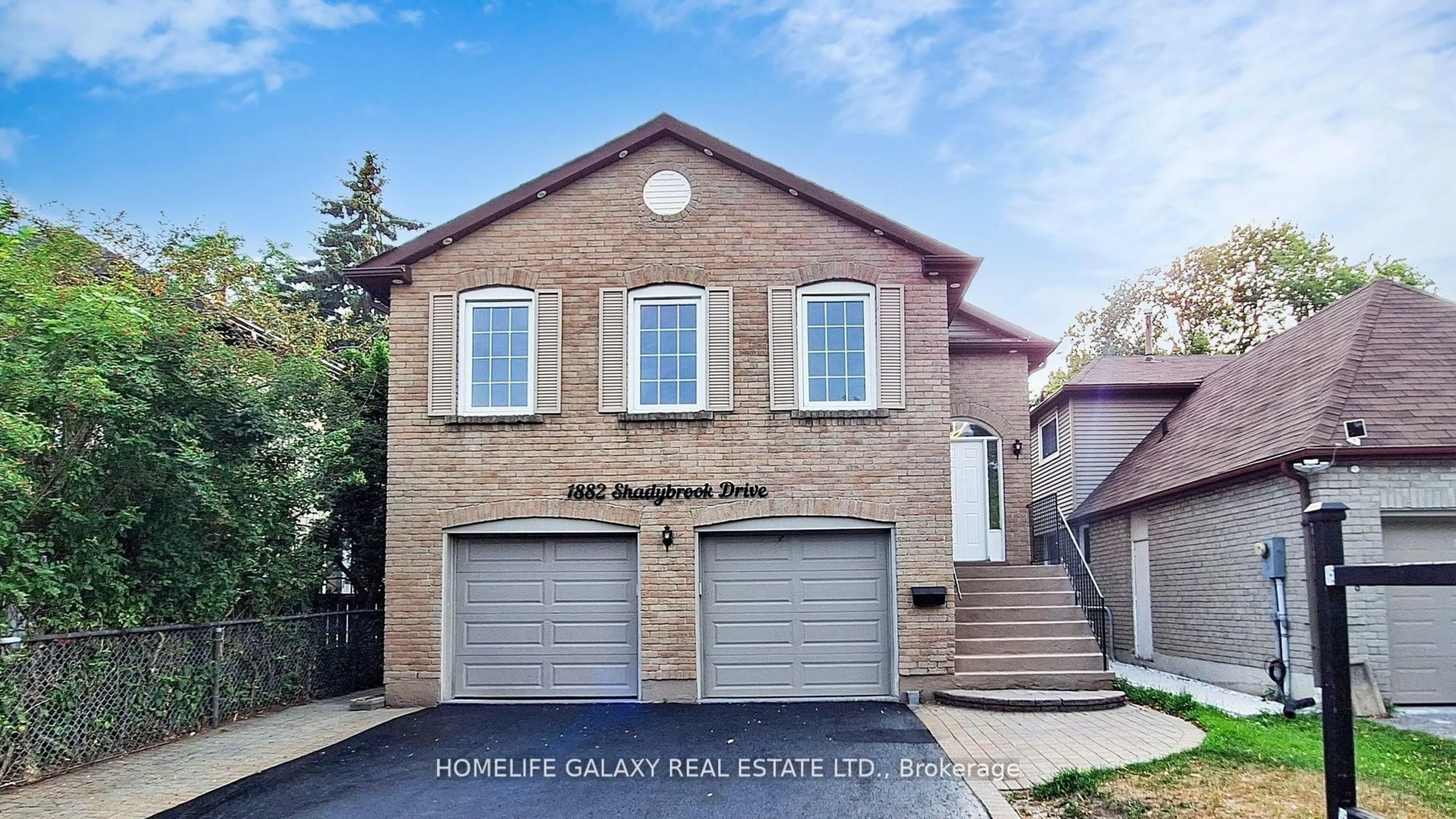 Home with brick exterior material, street for 1882 Shadybrook Dr, Pickering Ontario L1V 3A8