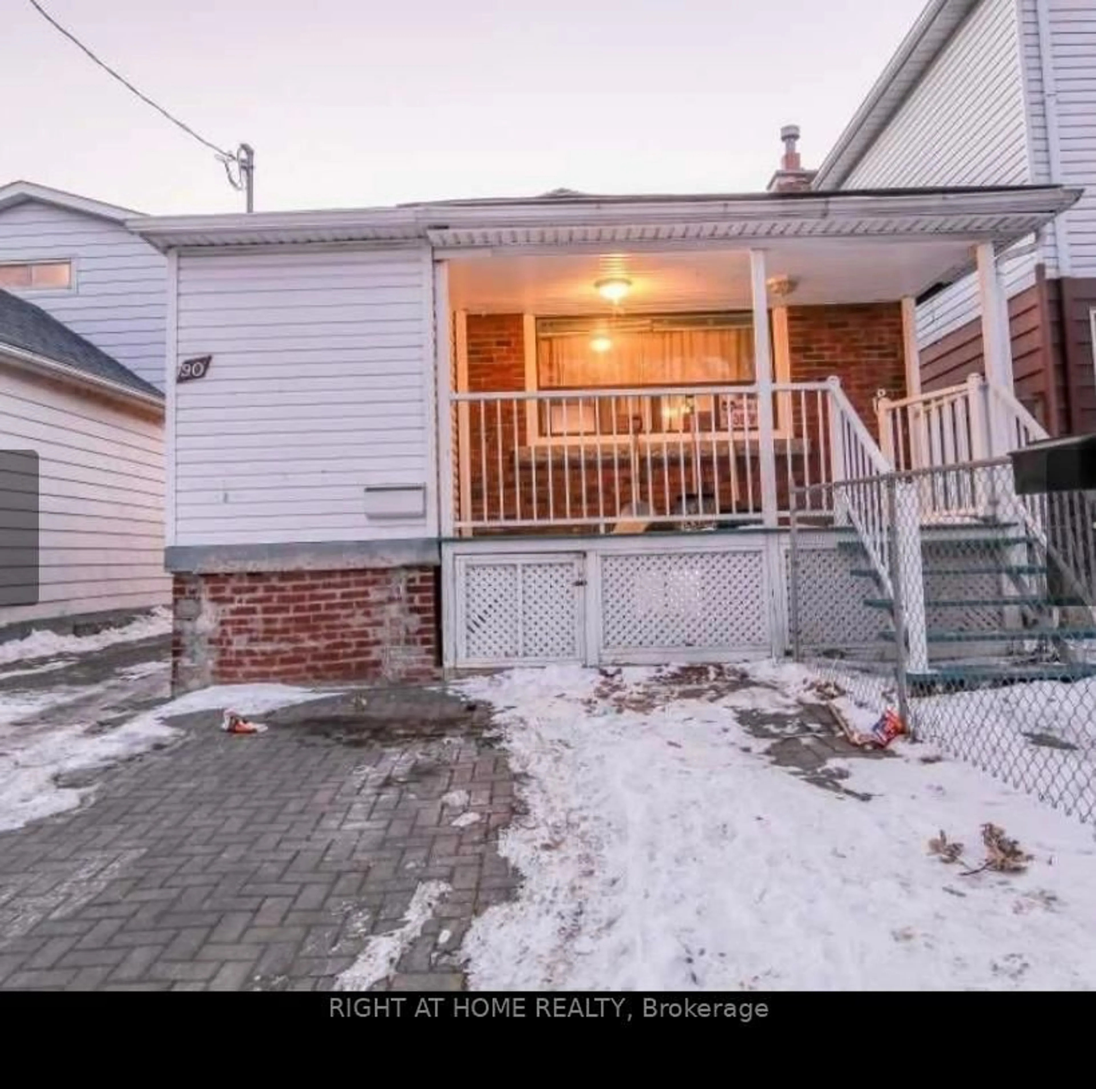 A pic from outside/outdoor area/front of a property/back of a property/a pic from drone, street for 90 Pharmacy Ave, Toronto Ontario M1L 3E5