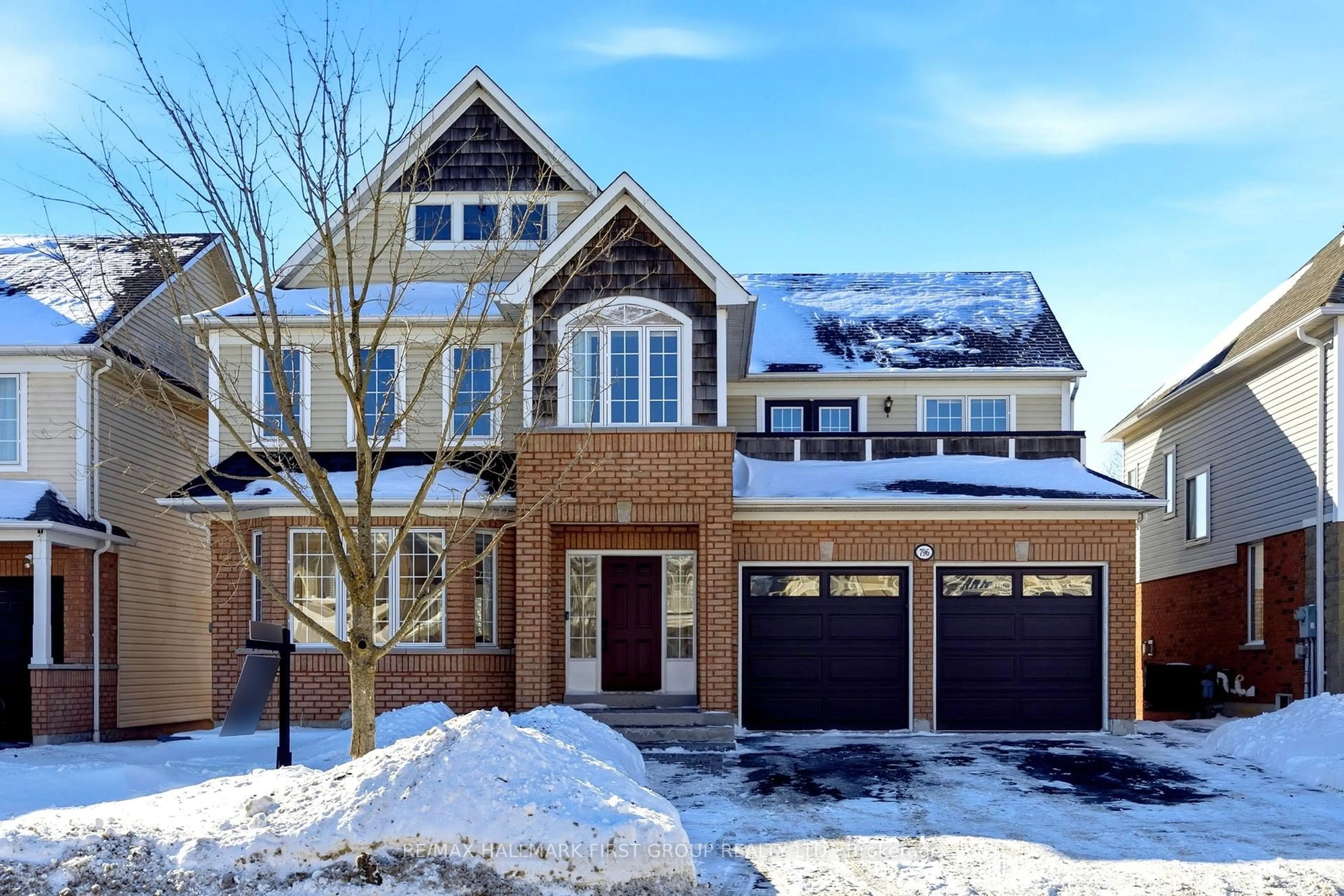 Home with brick exterior material, street for 796 Audley Rd, Ajax Ontario L1Z 1P6