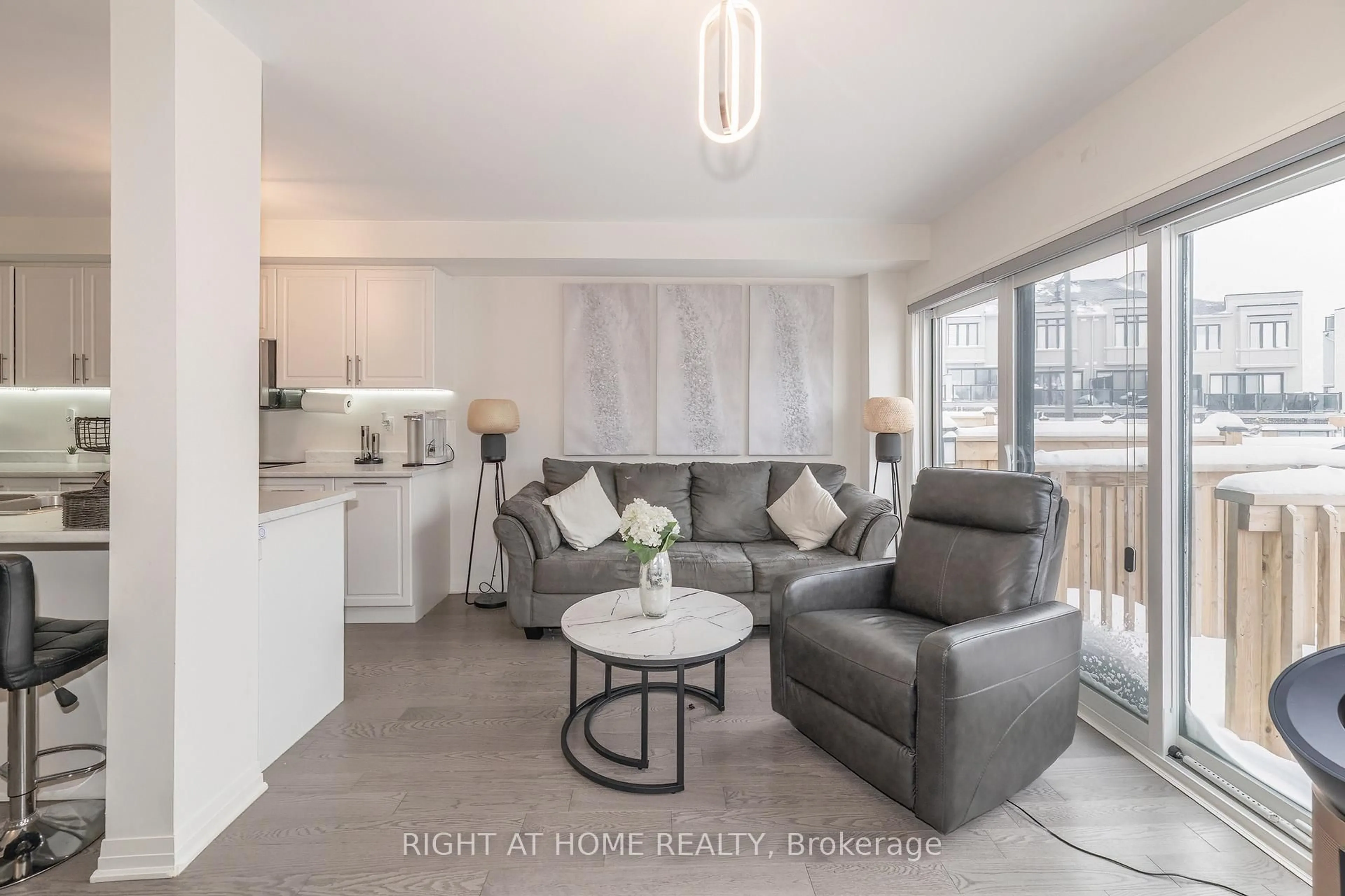 Living room with furniture, unknown for 30 Caspian Sq, Clarington Ontario L1C 7G3