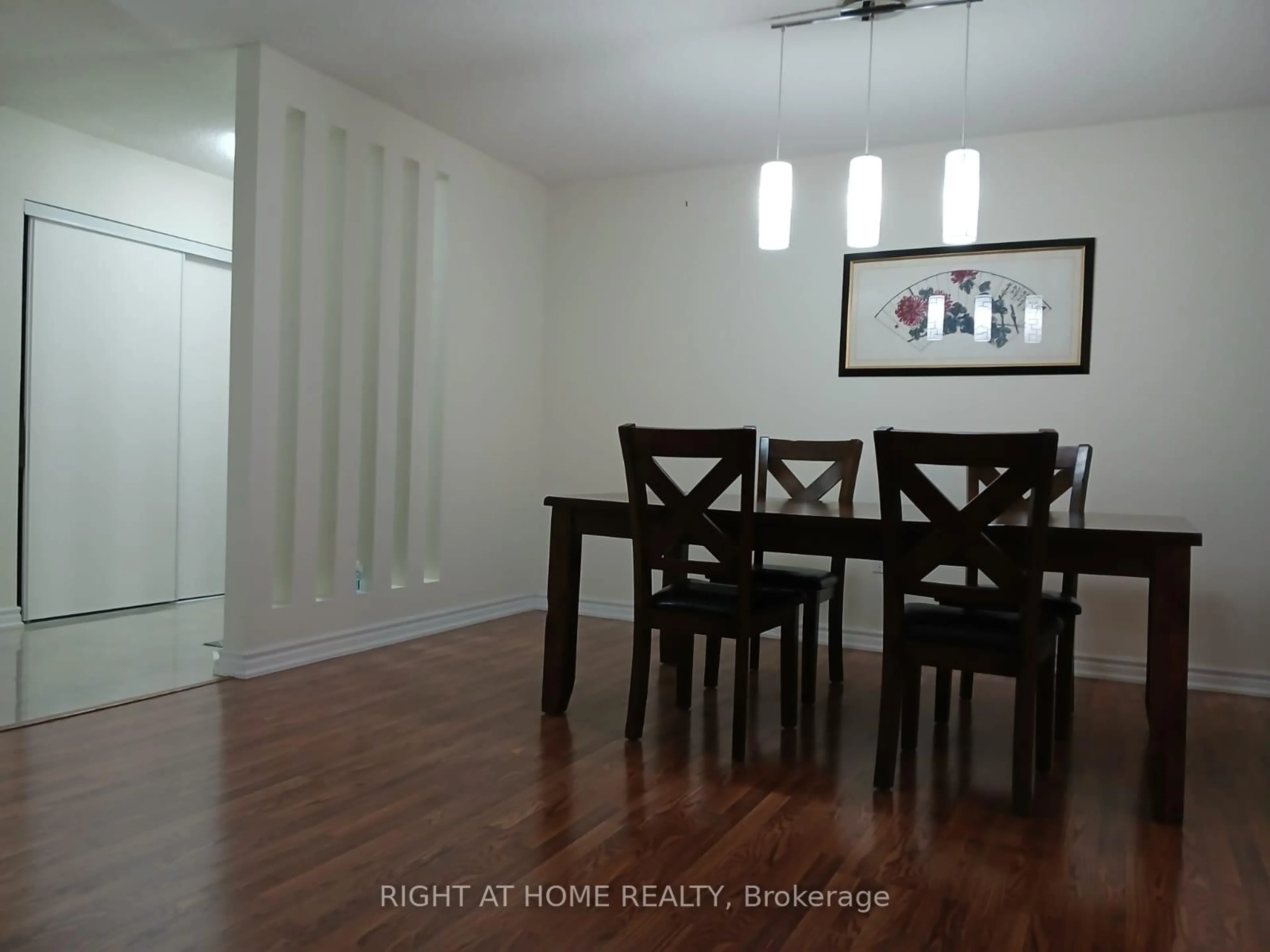 Dining room, wood/laminate floor for 2330 Bridletowne Circ #1901, Toronto Ontario M1W 3P6
