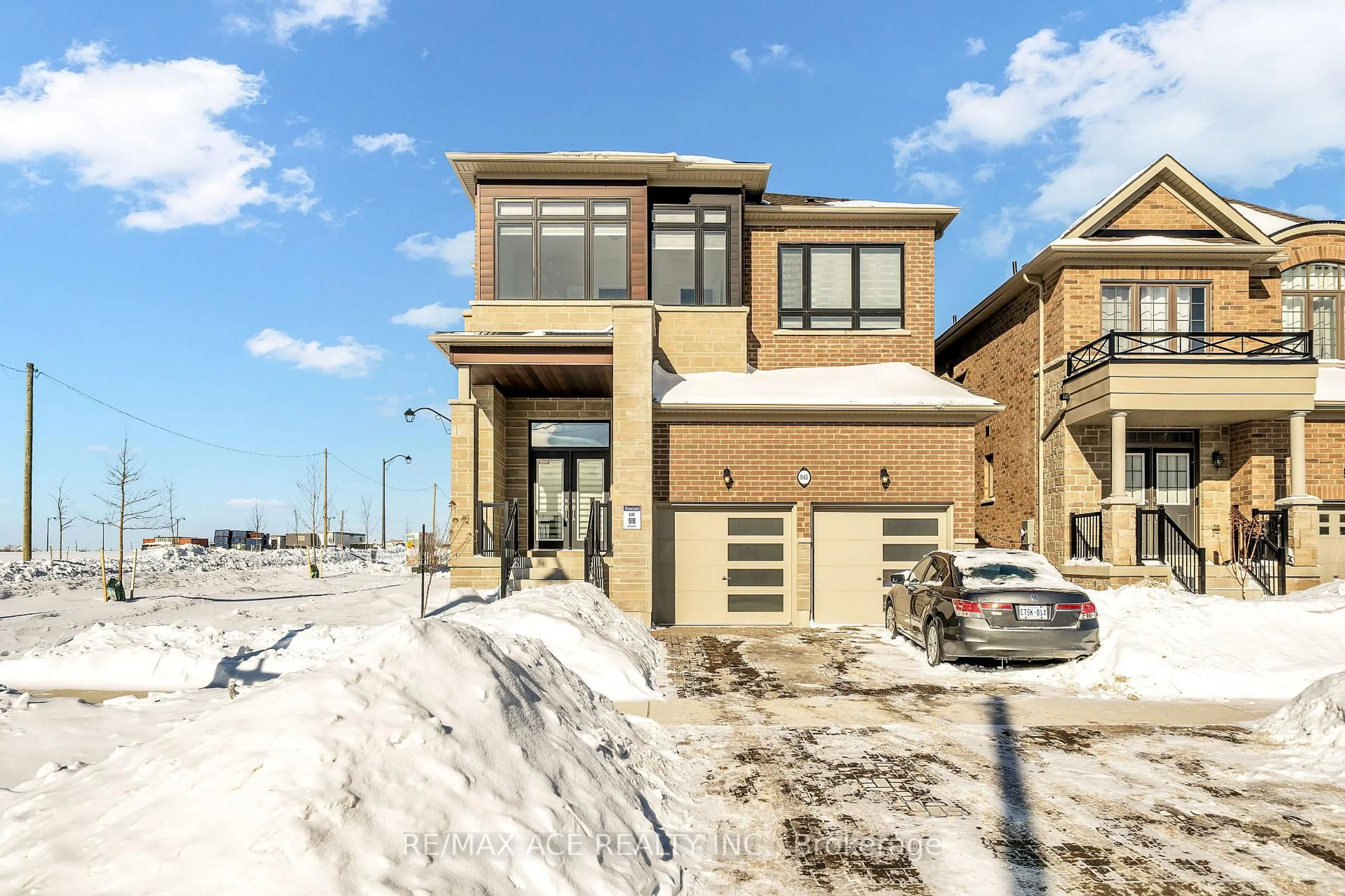 Home with brick exterior material, street for 945 Rexton Dr, Oshawa Ontario L1L 0V1