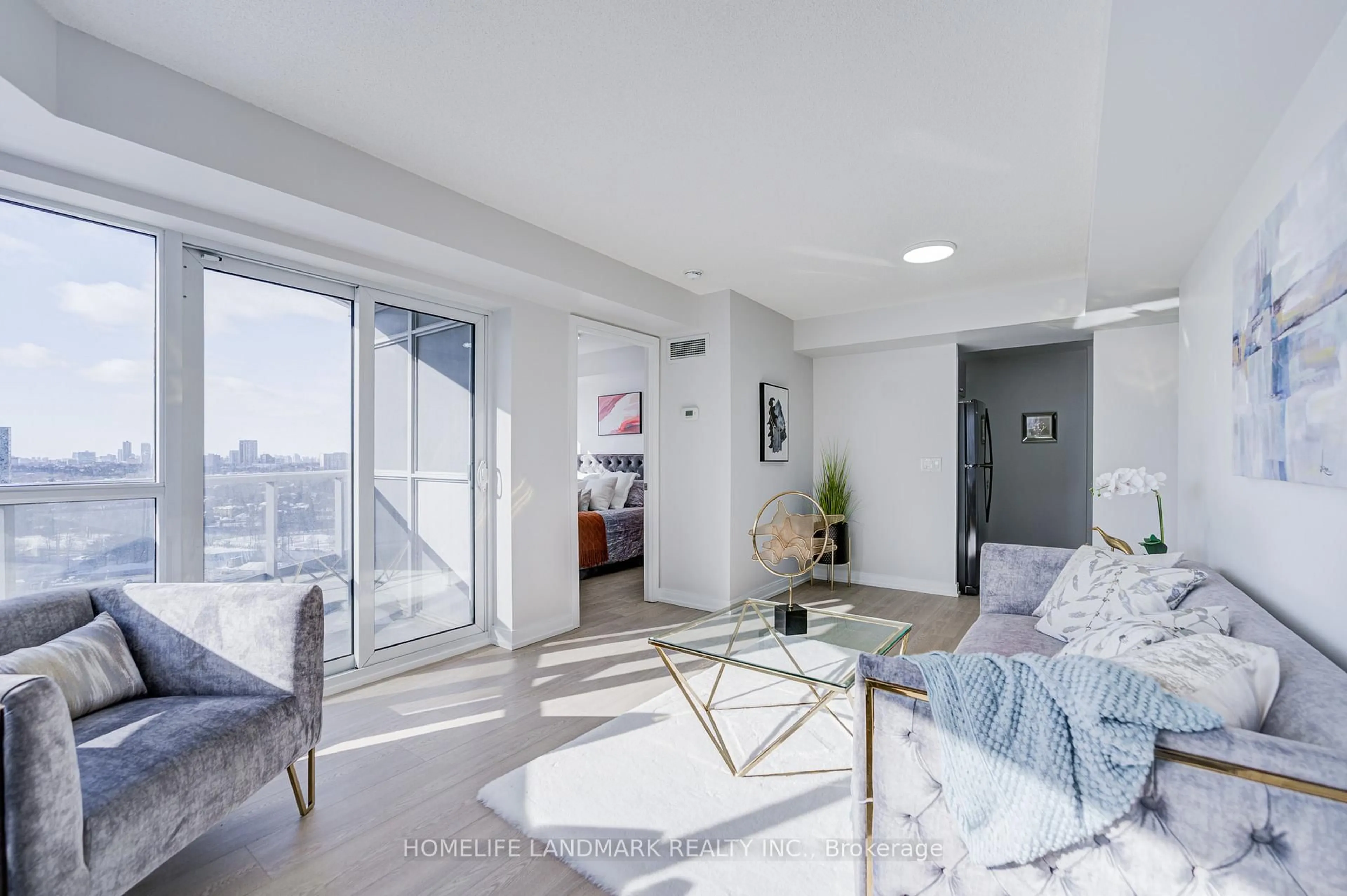 Living room with furniture, unknown for 181 Village Green Sq #1714, Toronto Ontario M1S 0K6