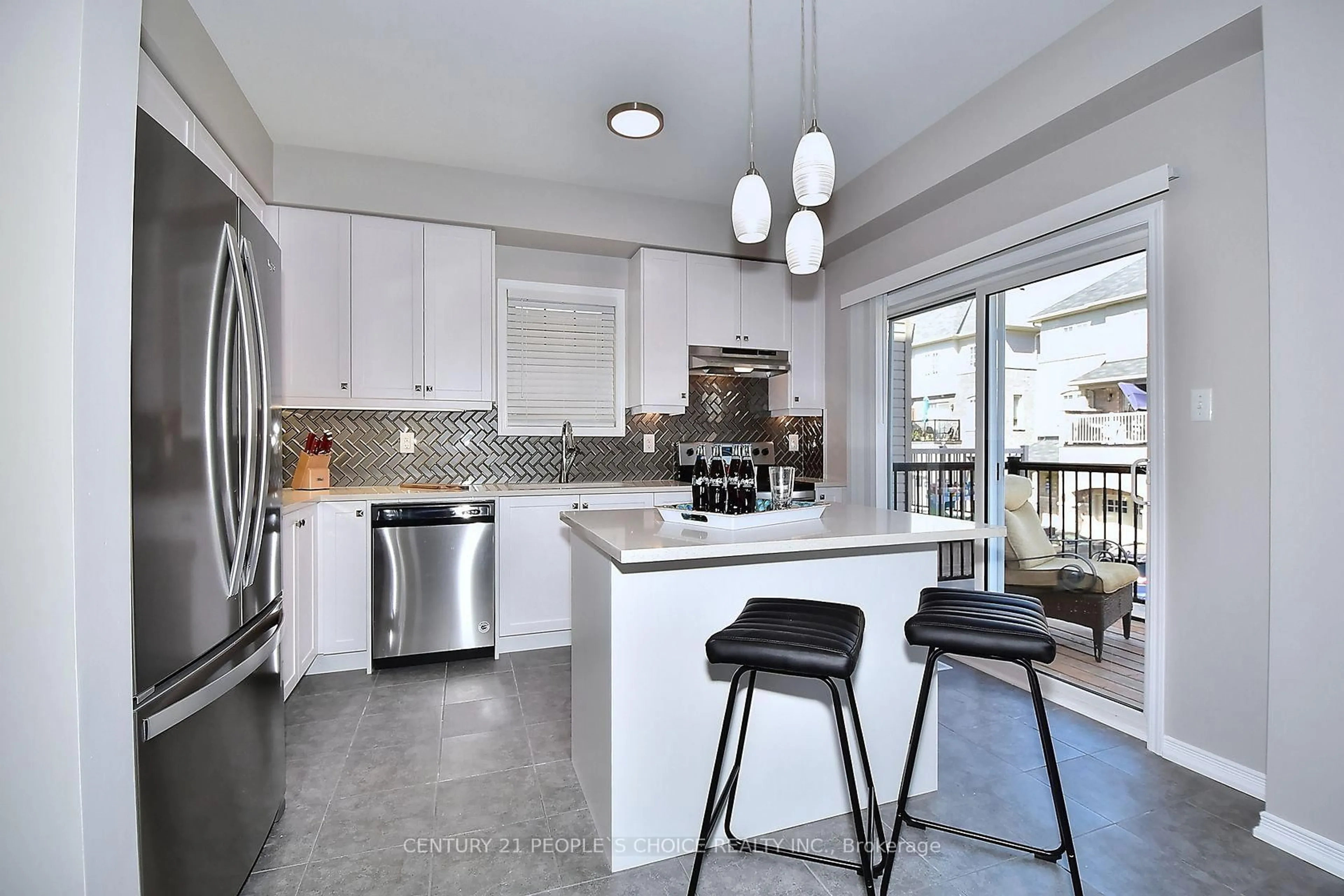 Open concept kitchen, unknown for 13 Devineridge Ave, Ajax Ontario L1Z 0T1