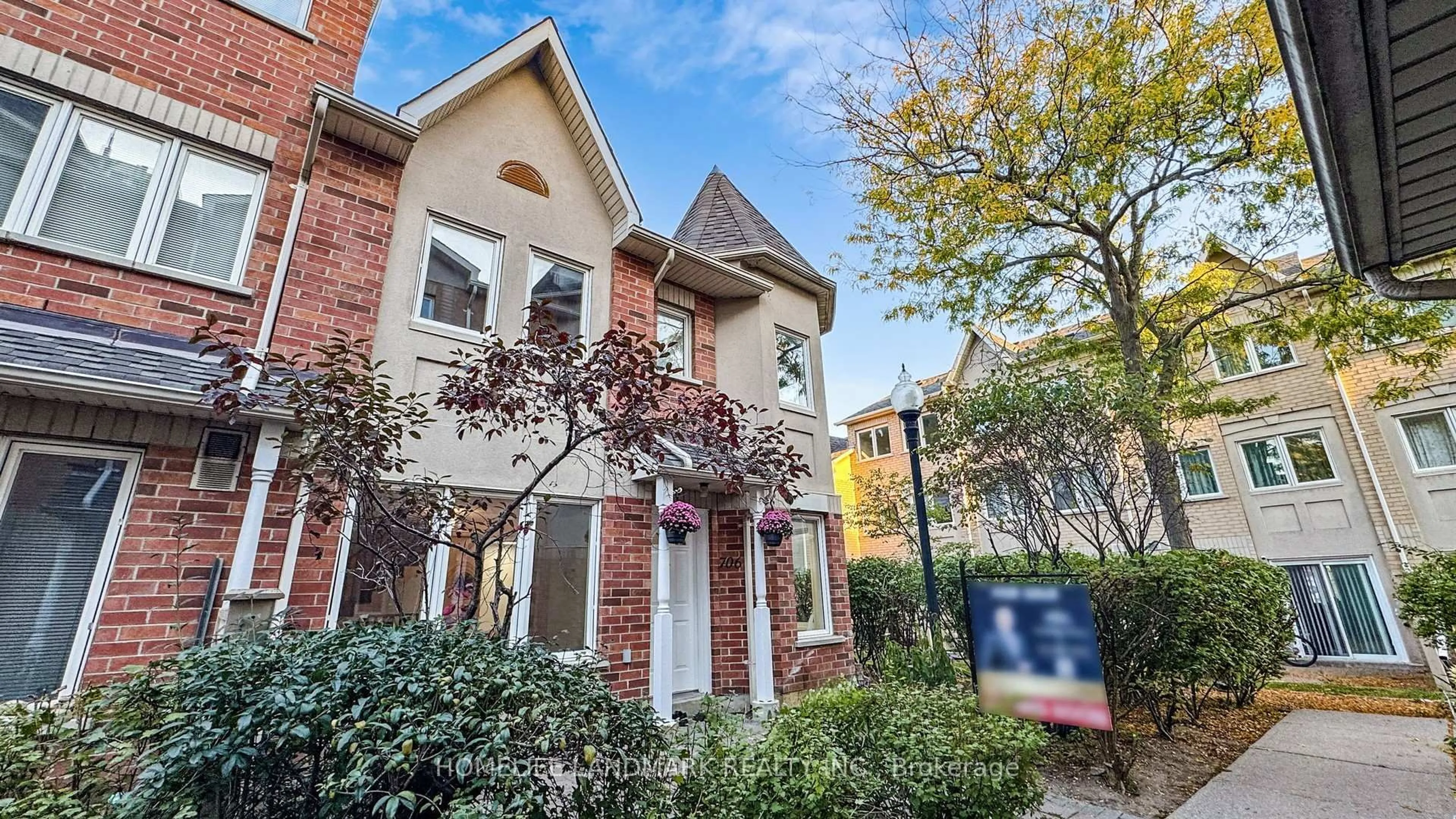 Home with brick exterior material, street for 28 Rosebank Dr #706, Toronto Ontario M1B 5Z1