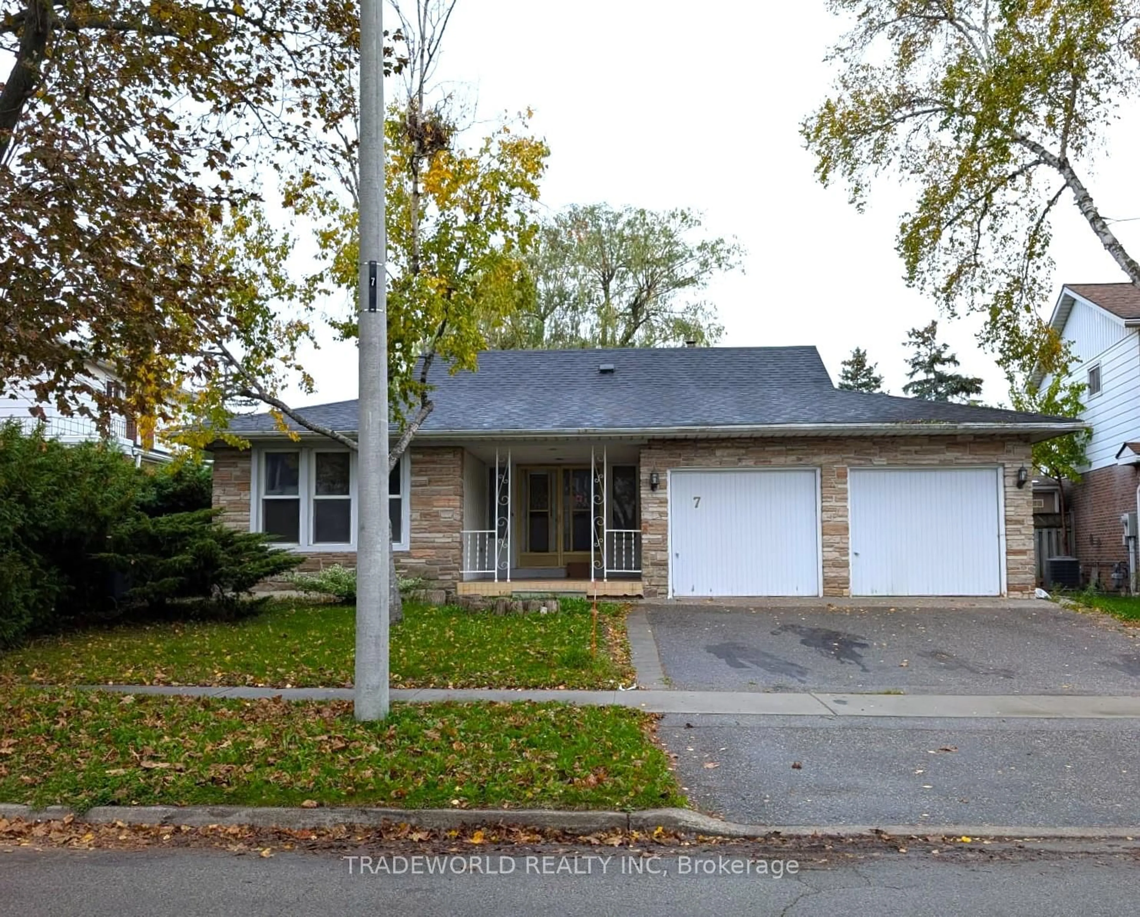 Home with brick exterior material, street for 7 Fluellen Dr, Toronto Ontario M1W 2B2