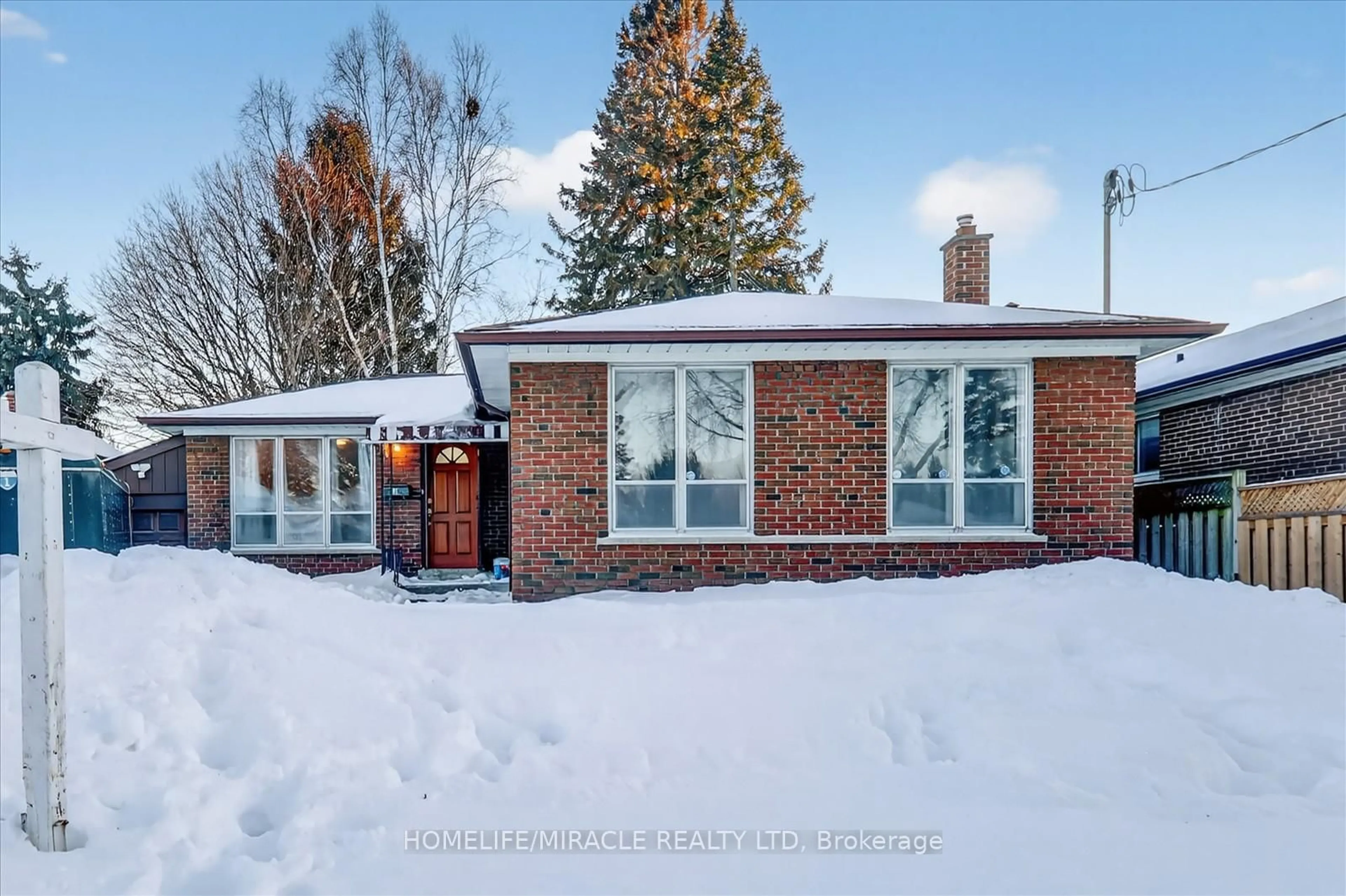 Home with brick exterior material, street for 30 Melchior Dr, Toronto Ontario M1E 3W5
