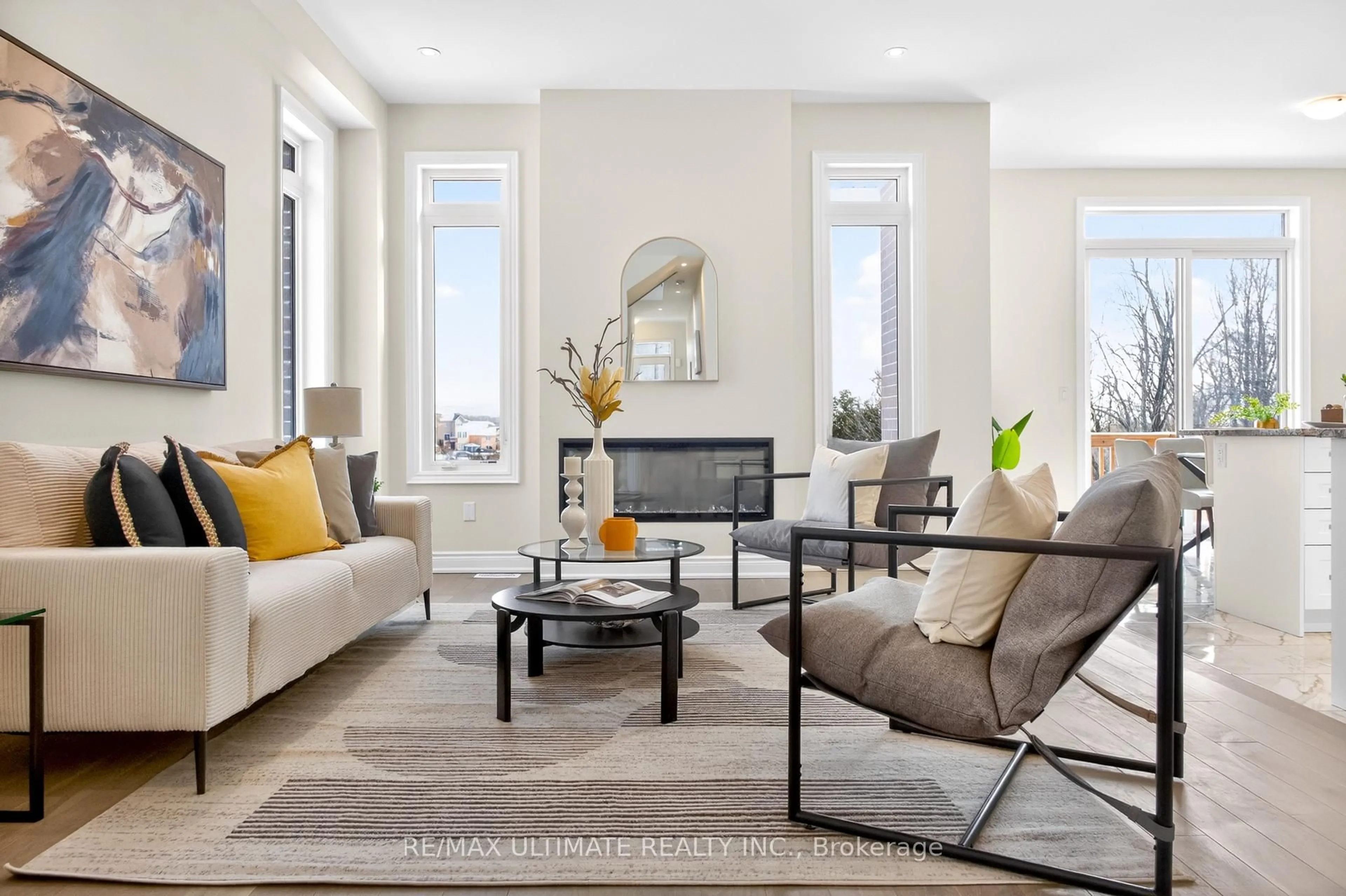 Living room with furniture, unknown for 21 Fire King Dr, Whitby Ontario L1P 0R4