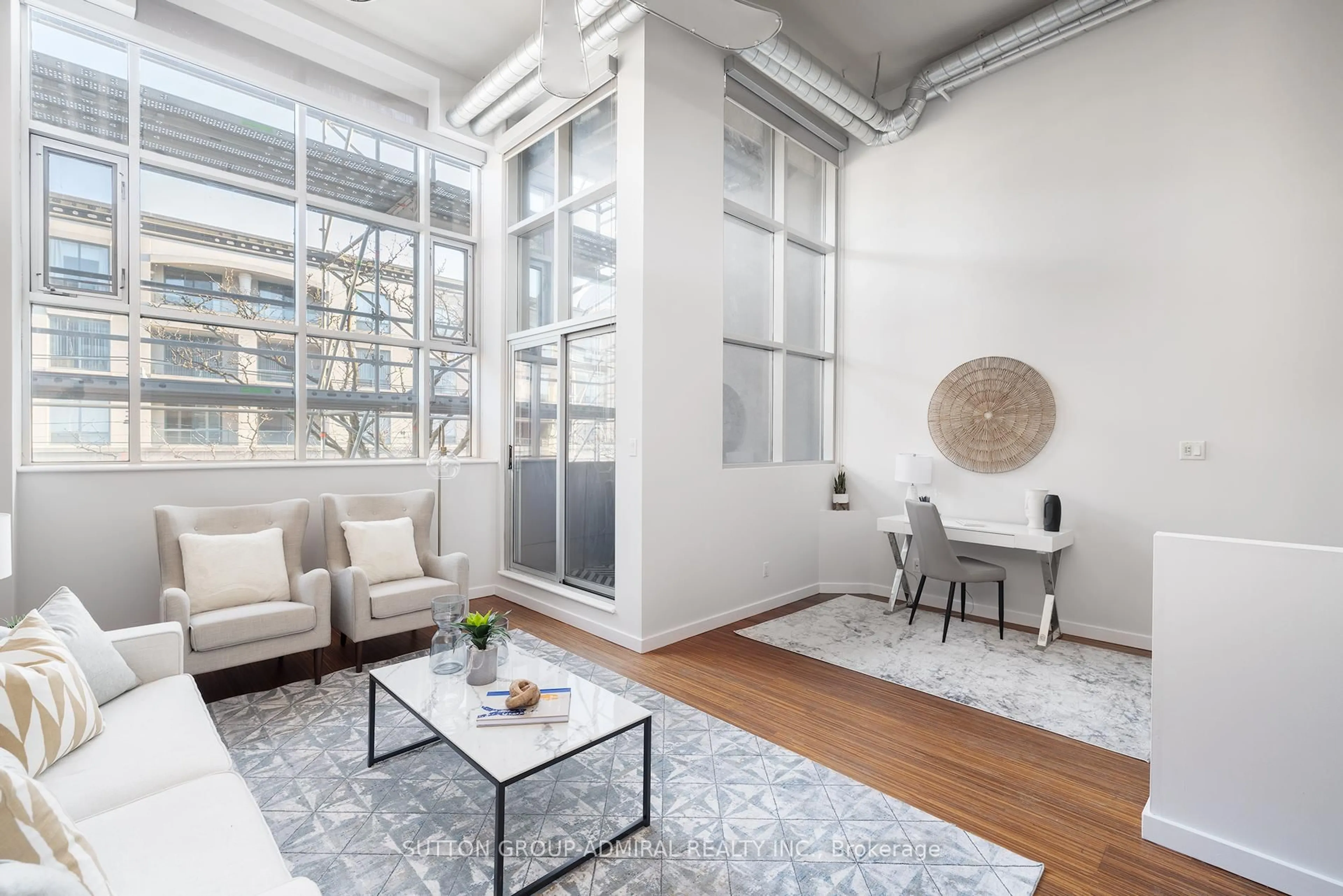 Living room with furniture, unknown for 1852 Queen St #201, Toronto Ontario M4L 1H1