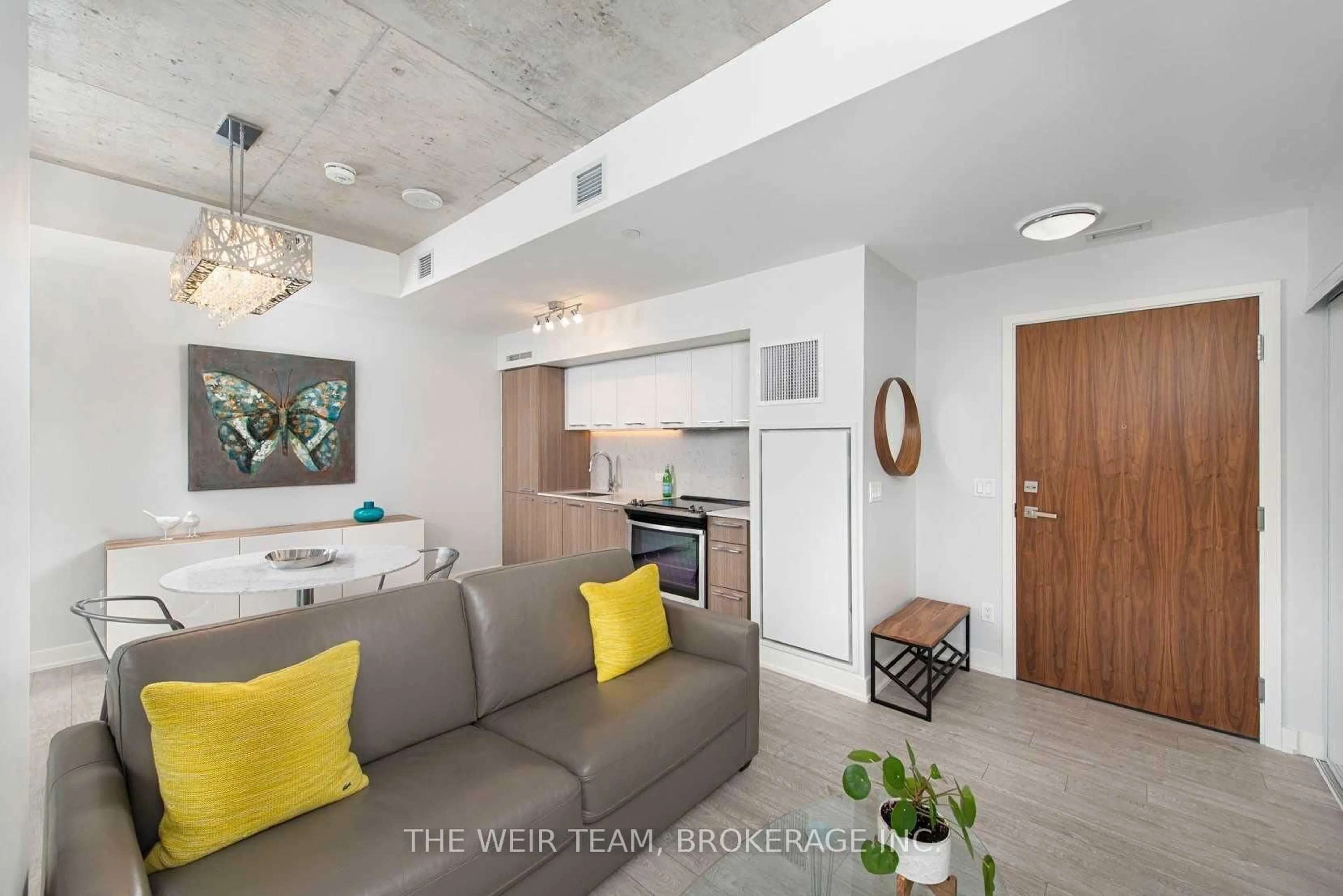 Open concept kitchen, unknown for 15 Baseball Pl #615, Toronto Ontario M4M 0E6