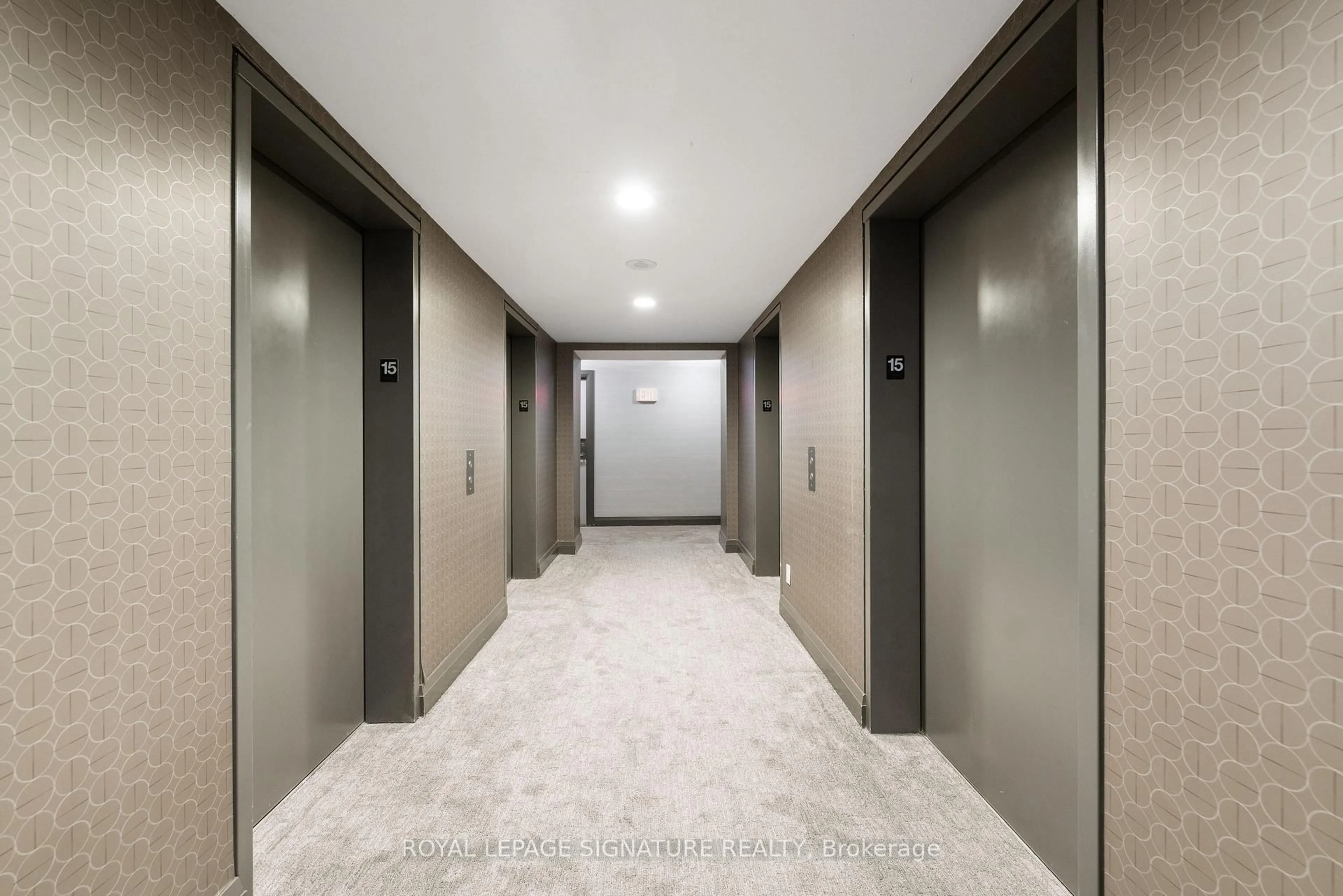 Indoor foyer for 190 Borough Dr #1510, Toronto Ontario M1P 0B6