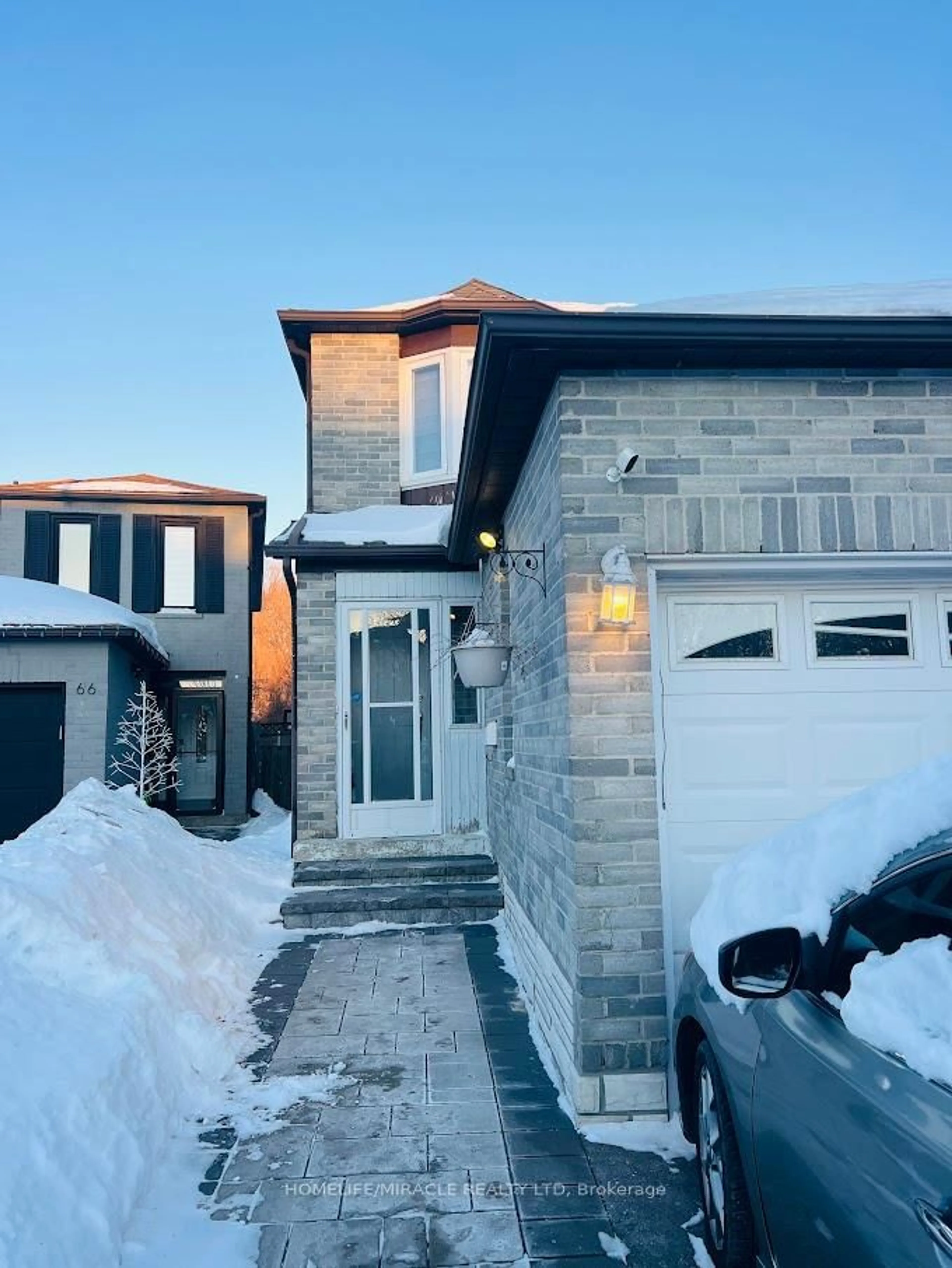 Home with brick exterior material, street for 68 Maberley Cres, Toronto Ontario M1C 3K8