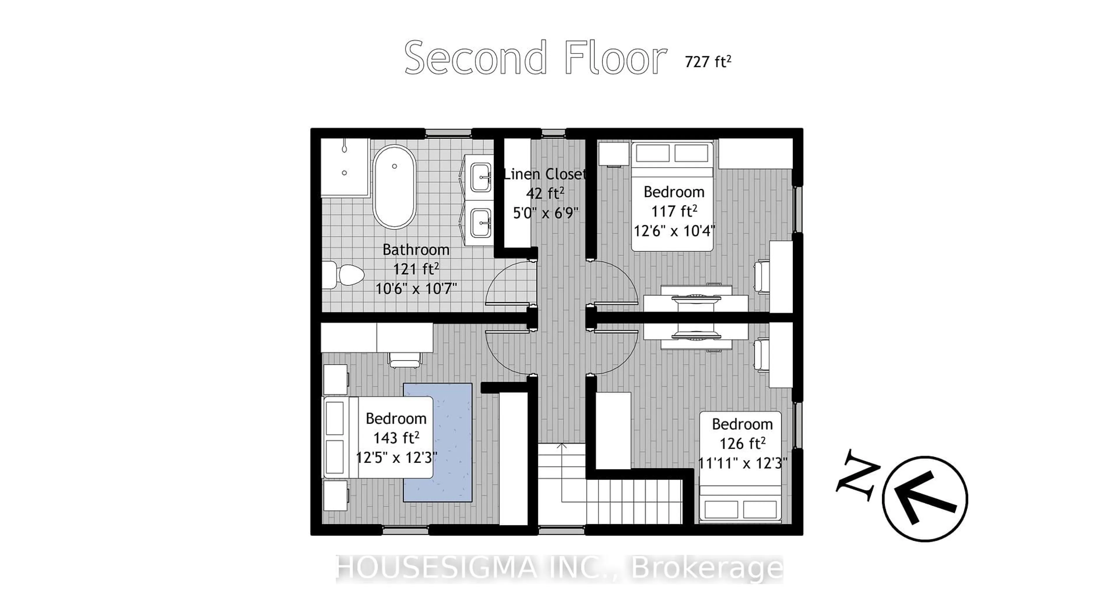 Floor plan for 26 Park St, Clarington Ontario L0B 1M0