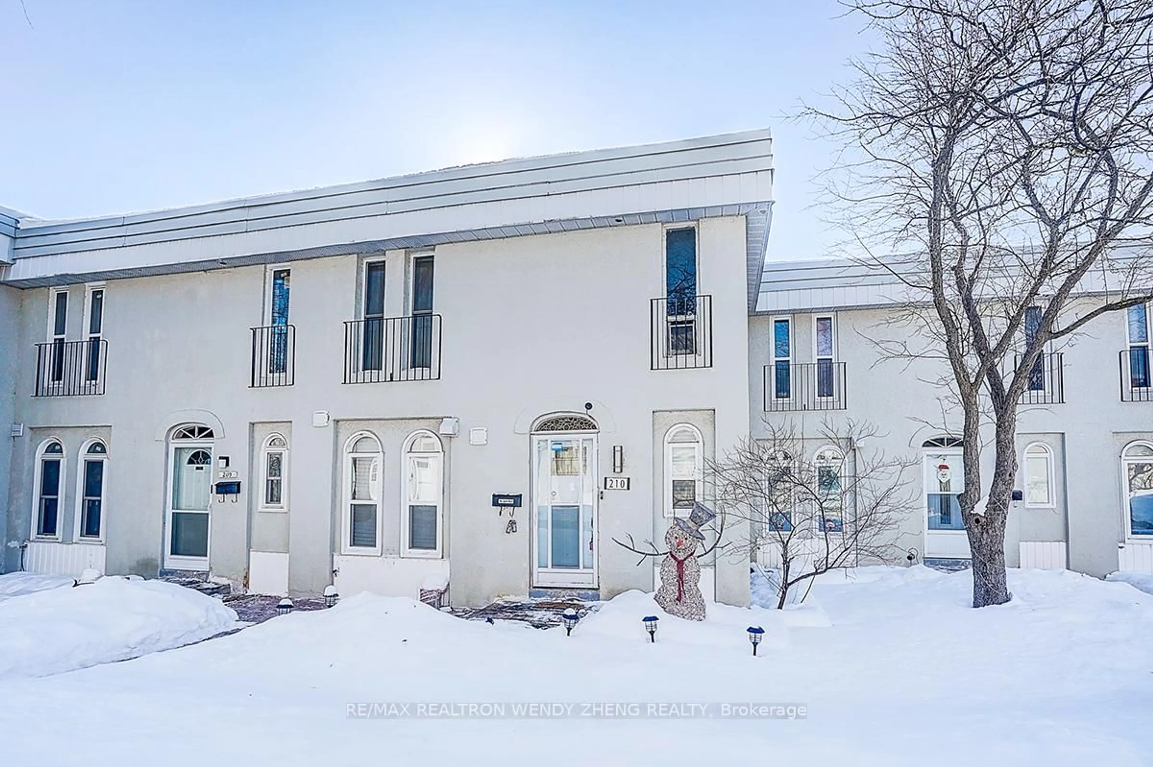 A pic from outside/outdoor area/front of a property/back of a property/a pic from drone, unknown for 70 Cass Ave #210, Toronto Ontario M1T 3P9