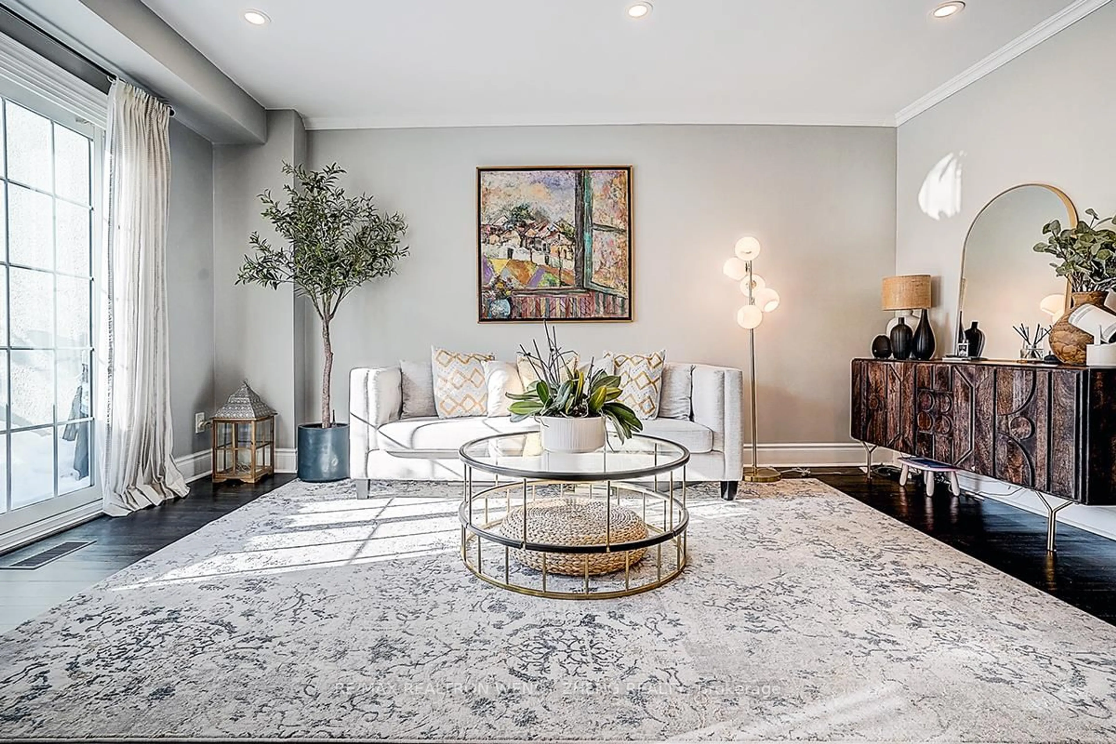 Living room with furniture, unknown for 70 Cass Ave #210, Toronto Ontario M1T 3P9