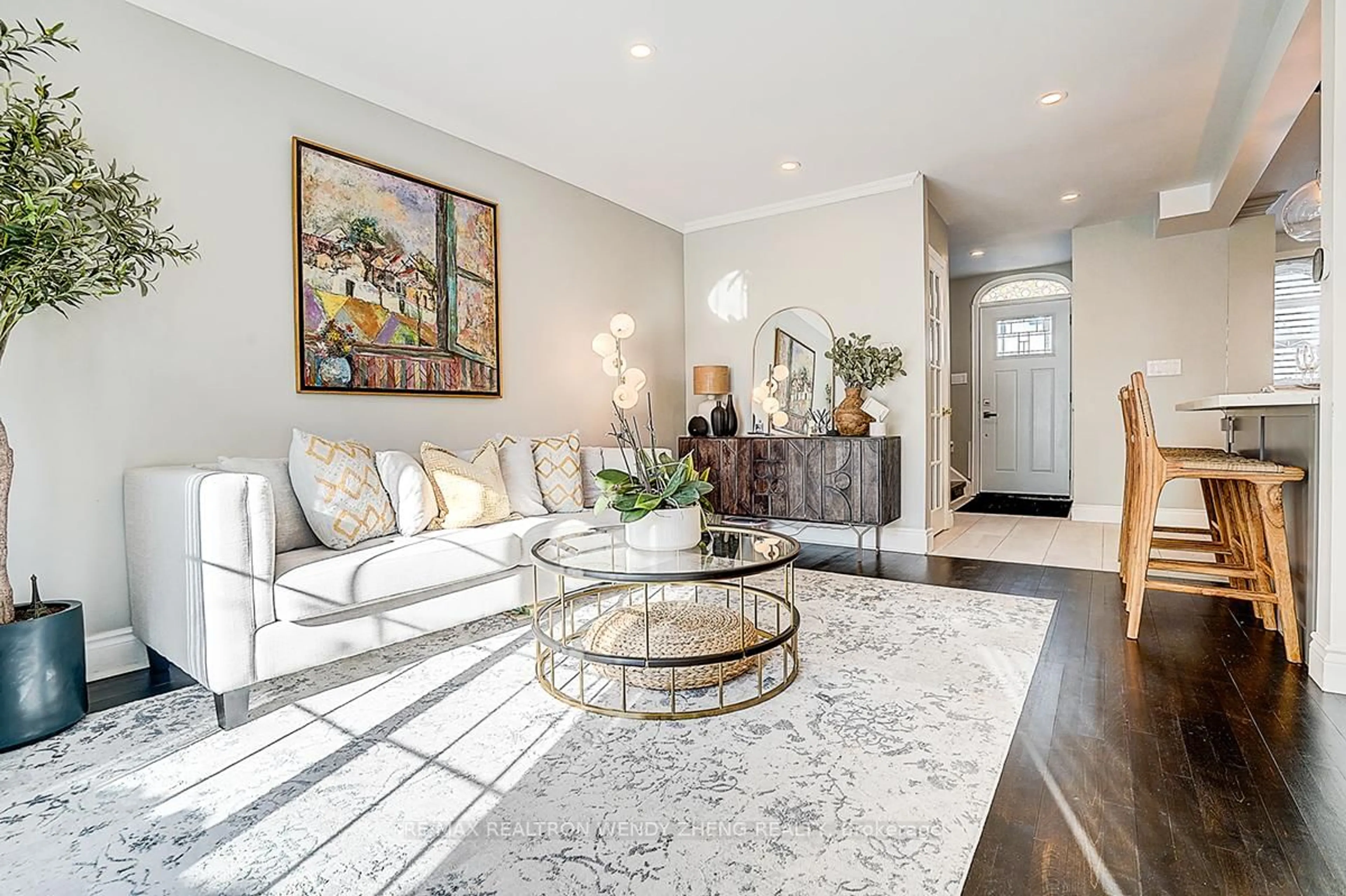 Living room with furniture, unknown for 70 Cass Ave #210, Toronto Ontario M1T 3P9