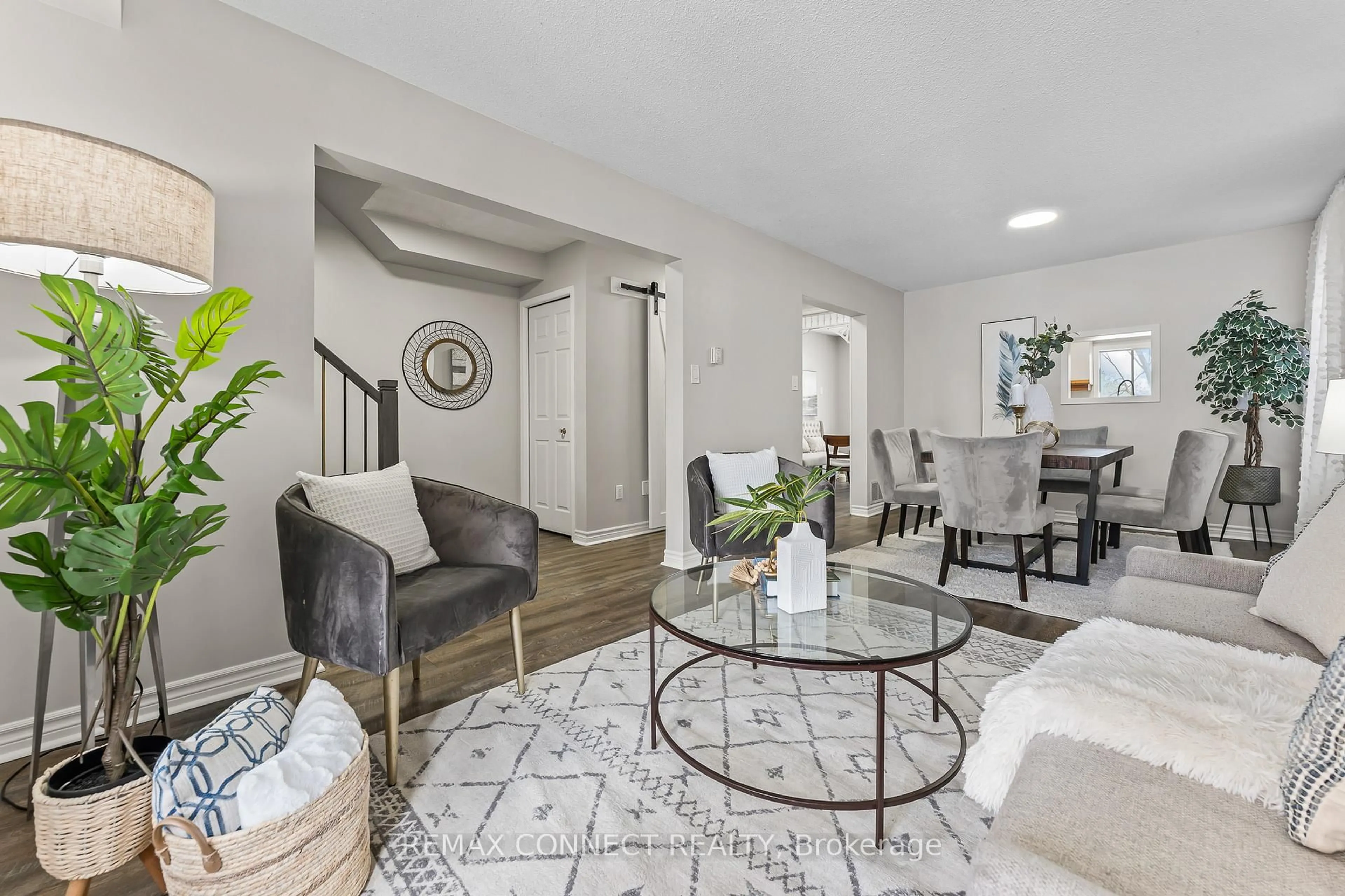 Living room with furniture, unknown for 959 Redbird Cres, Pickering Ontario L1V 5K8