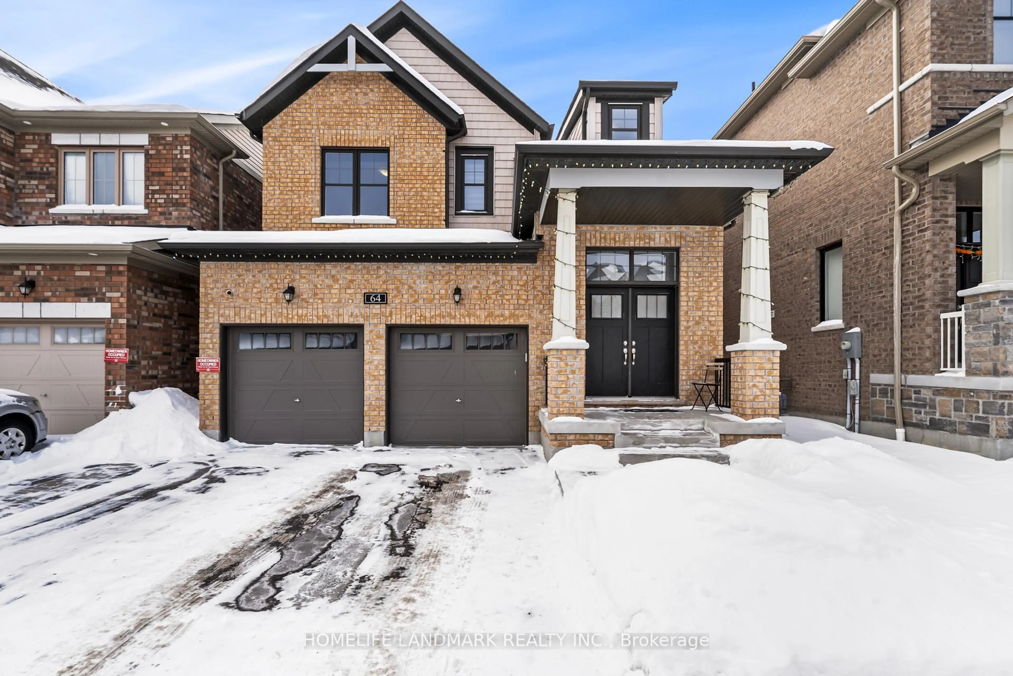 Home with brick exterior material, street for 64 BREMNER St, Whitby Ontario L1R 0P9