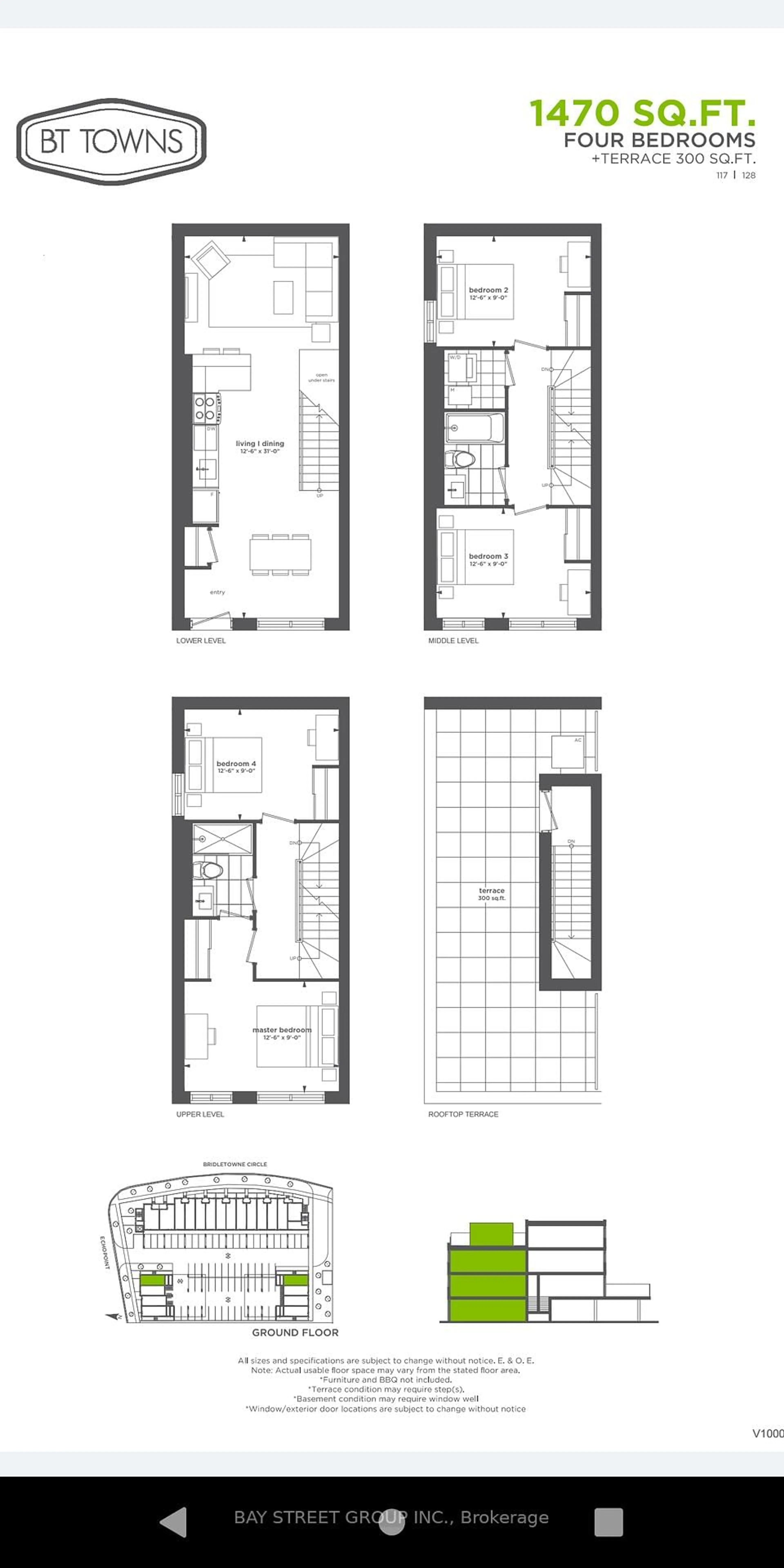 Floor plan for 10 Echo Pt #119, Toronto Ontario M1W 0A7