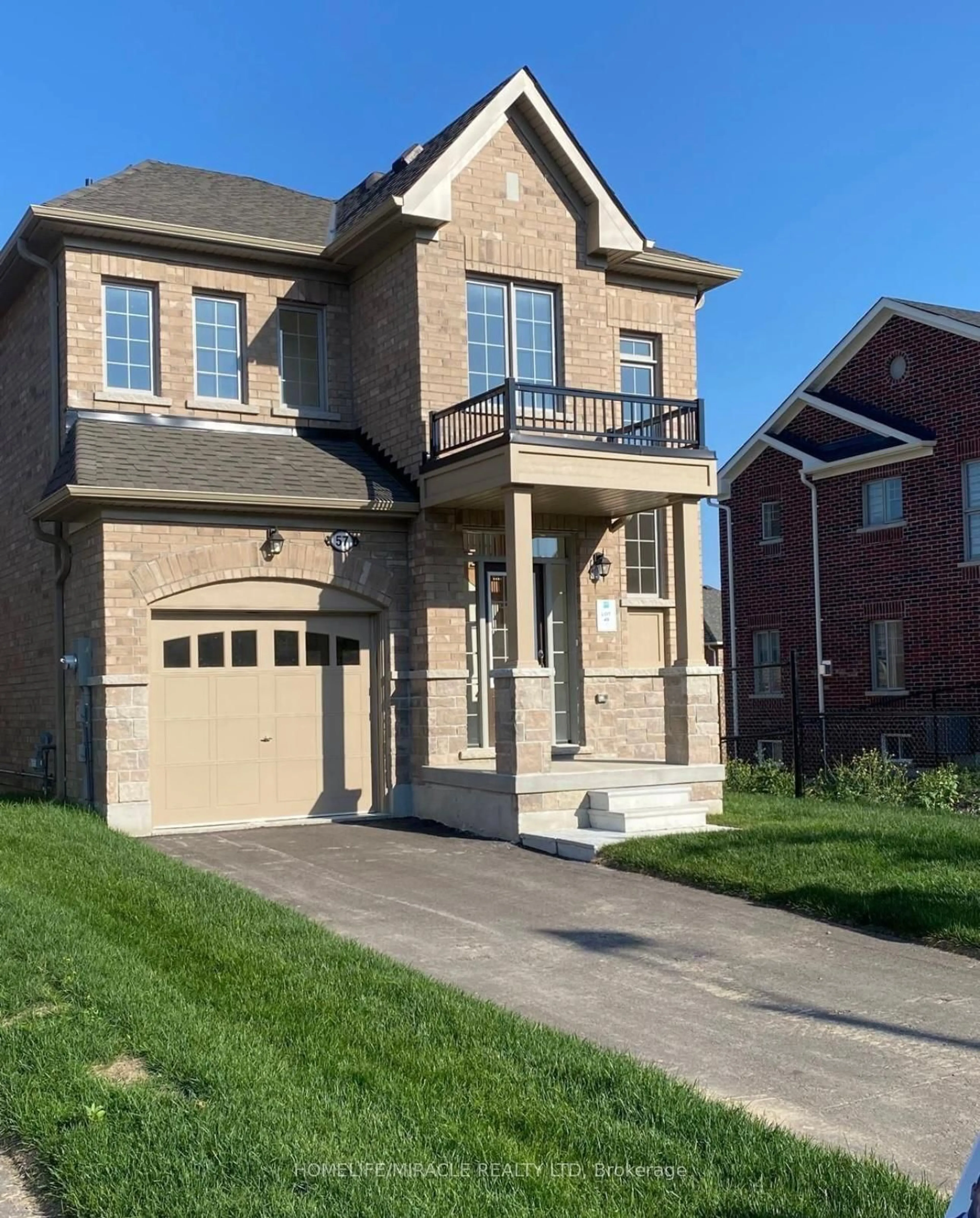 Home with brick exterior material, street for 57 North Garden Blvd, Scugog Ontario L0L 0L0