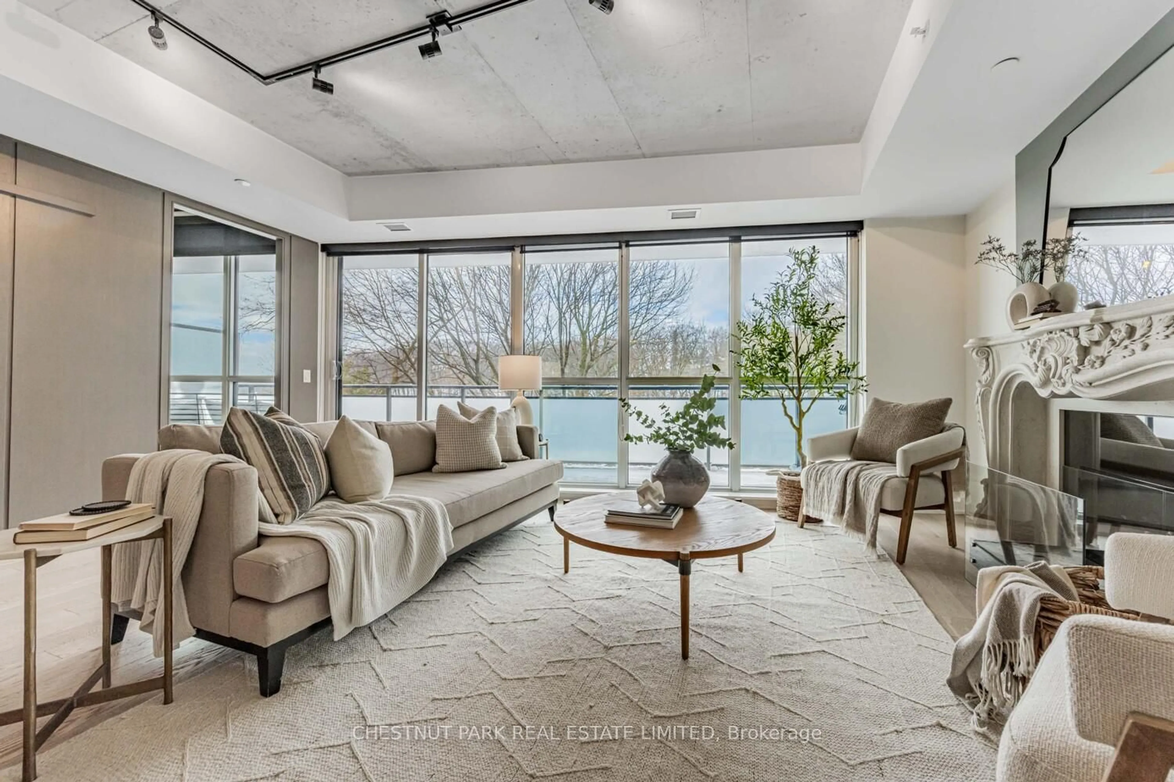 Living room with furniture, unknown for 630 Kingston Rd #201, Toronto Ontario M4E 0B7