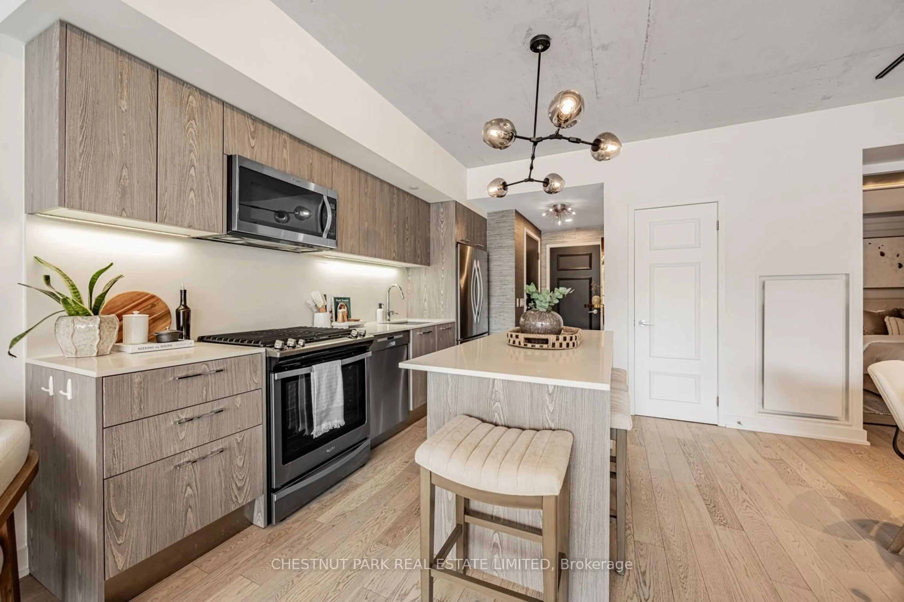 Open concept kitchen, unknown for 630 Kingston Rd #201, Toronto Ontario M4E 0B7